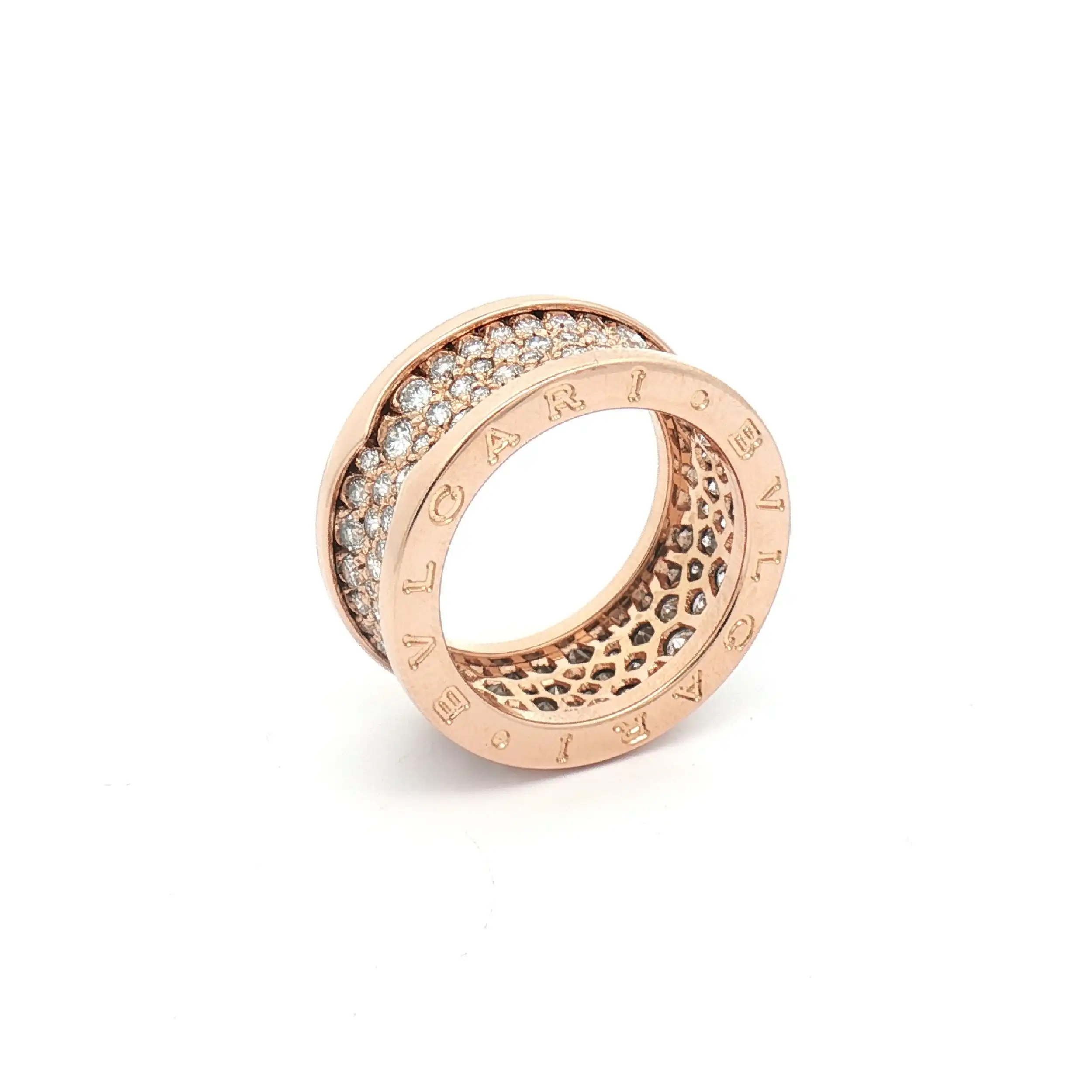 Ring Roségold Bulgari B.Zero 1 mit Zertifikat