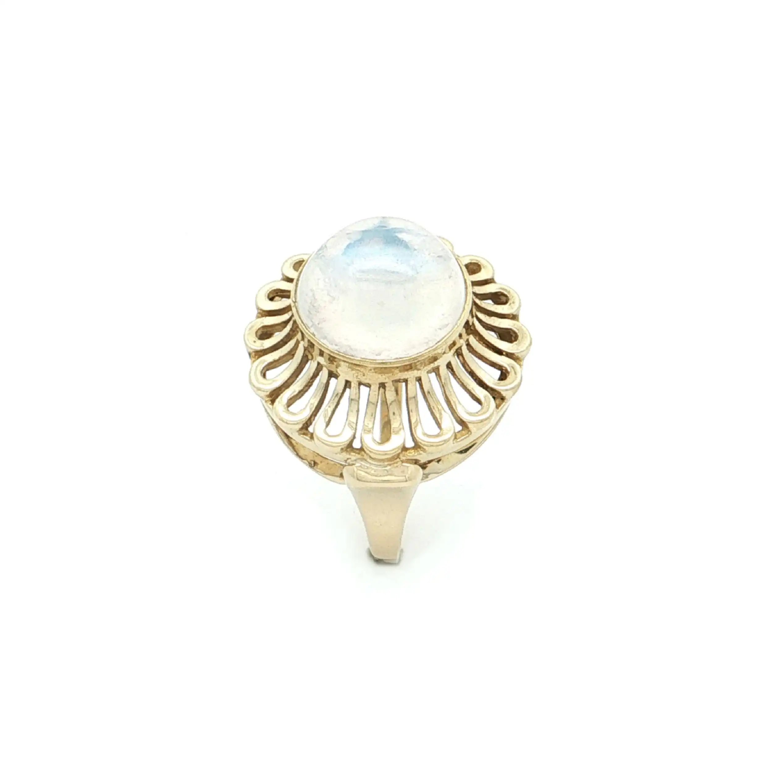 Ring Gelbgold mit Mondstein