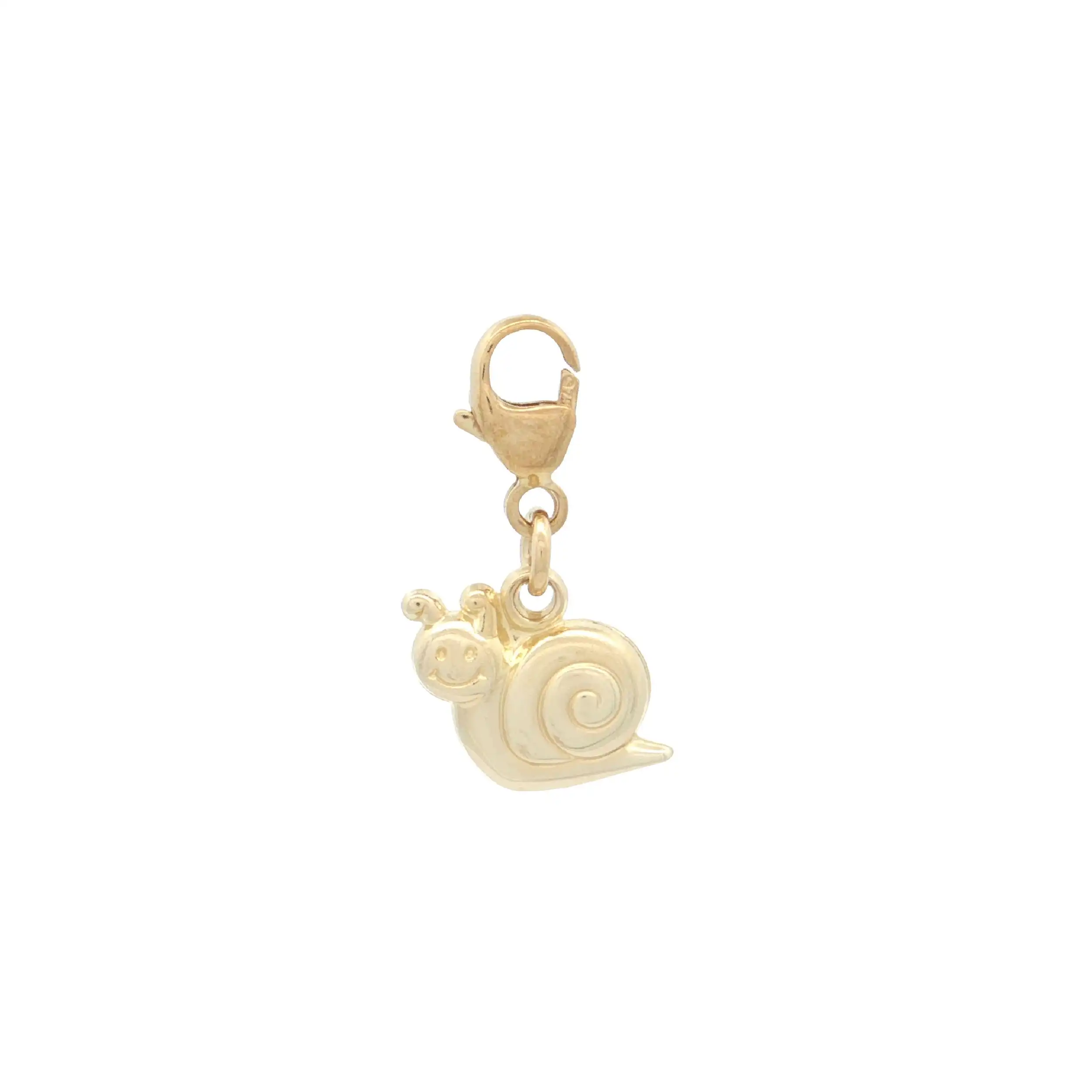 Anhänger/Charm Gelbgold "Schnecke"