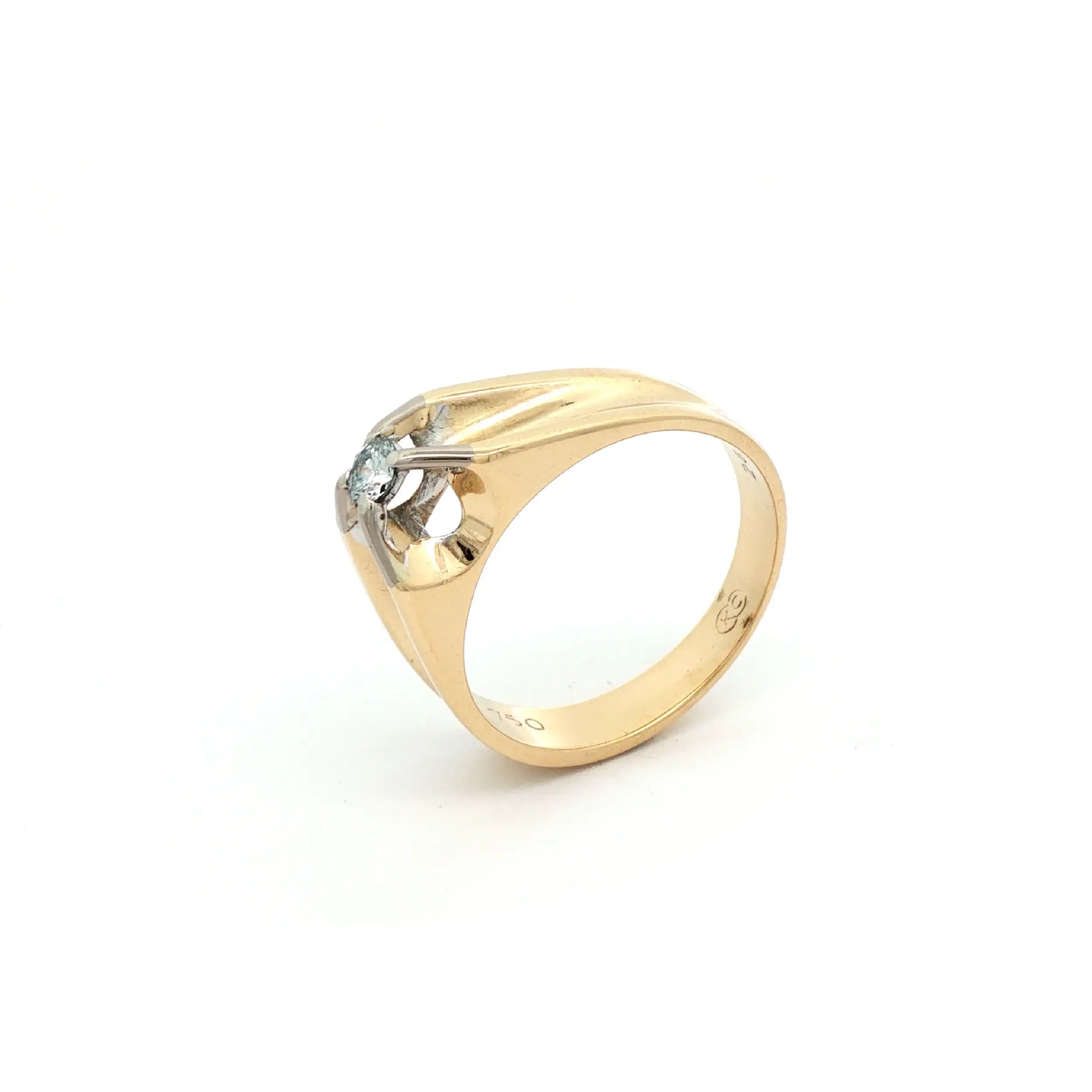 Ring Gelbgold mit Brillanten Ring Gelbgold mit Brillanten