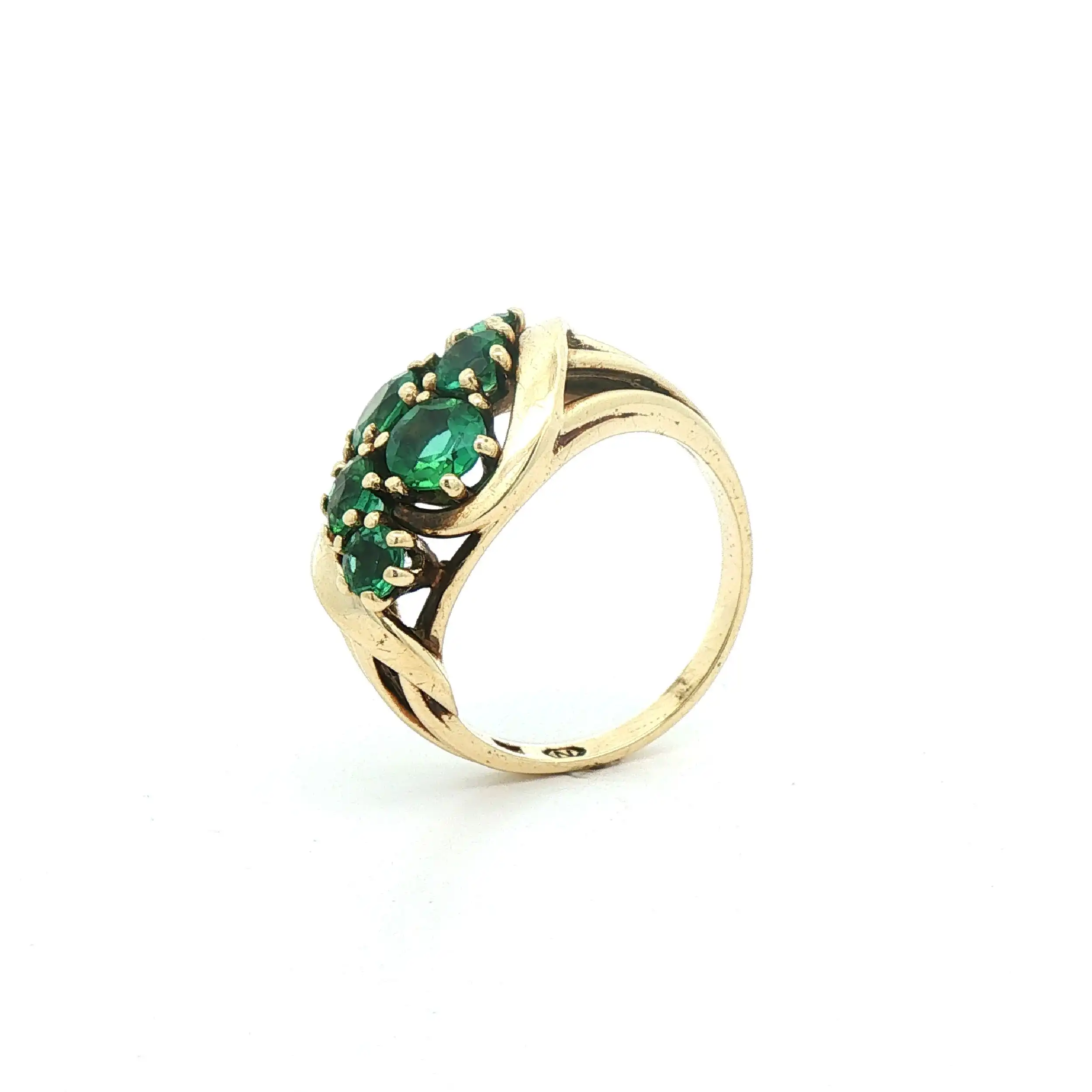 Ring Gelbgold mit Turmalin