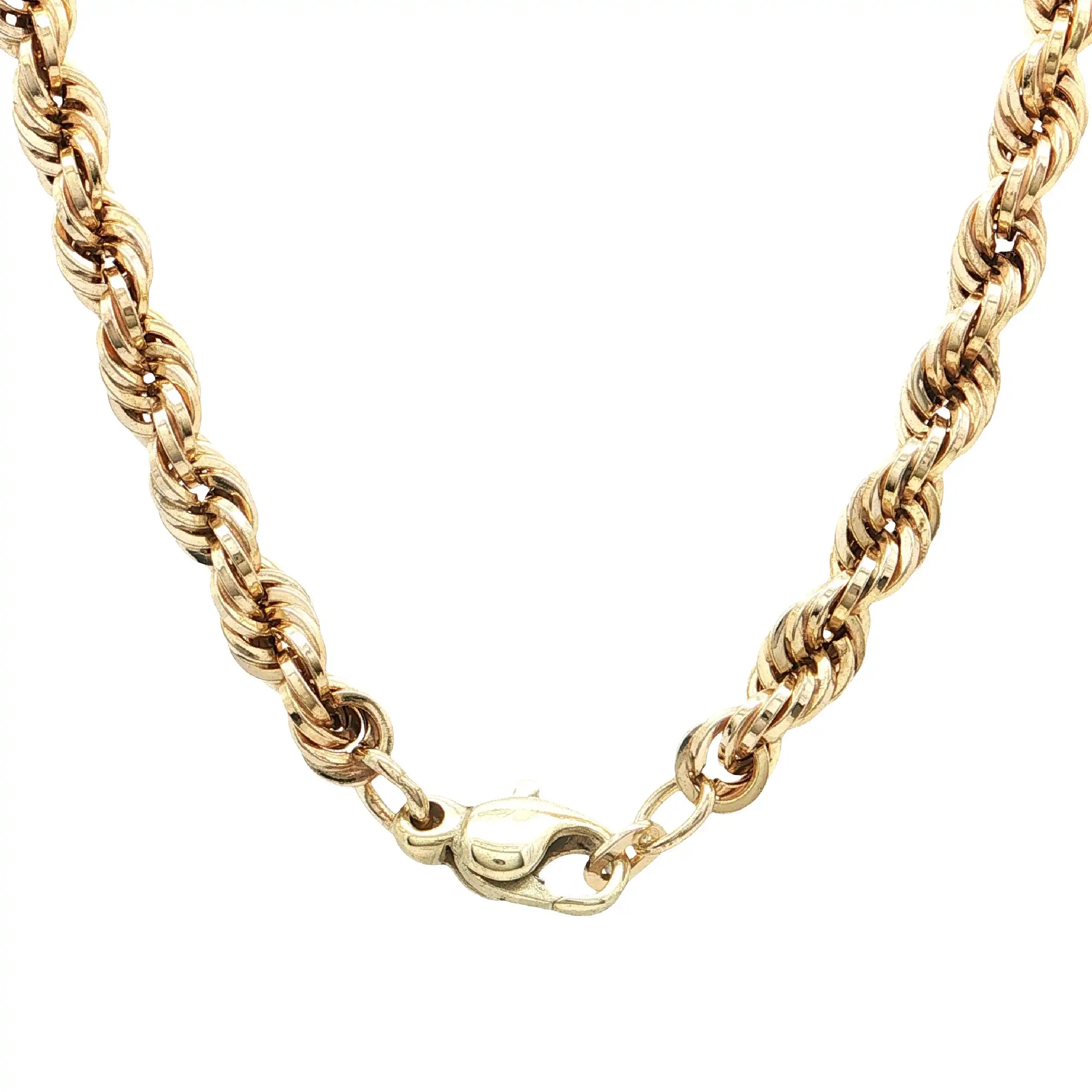 Kordelkette Gelbgold