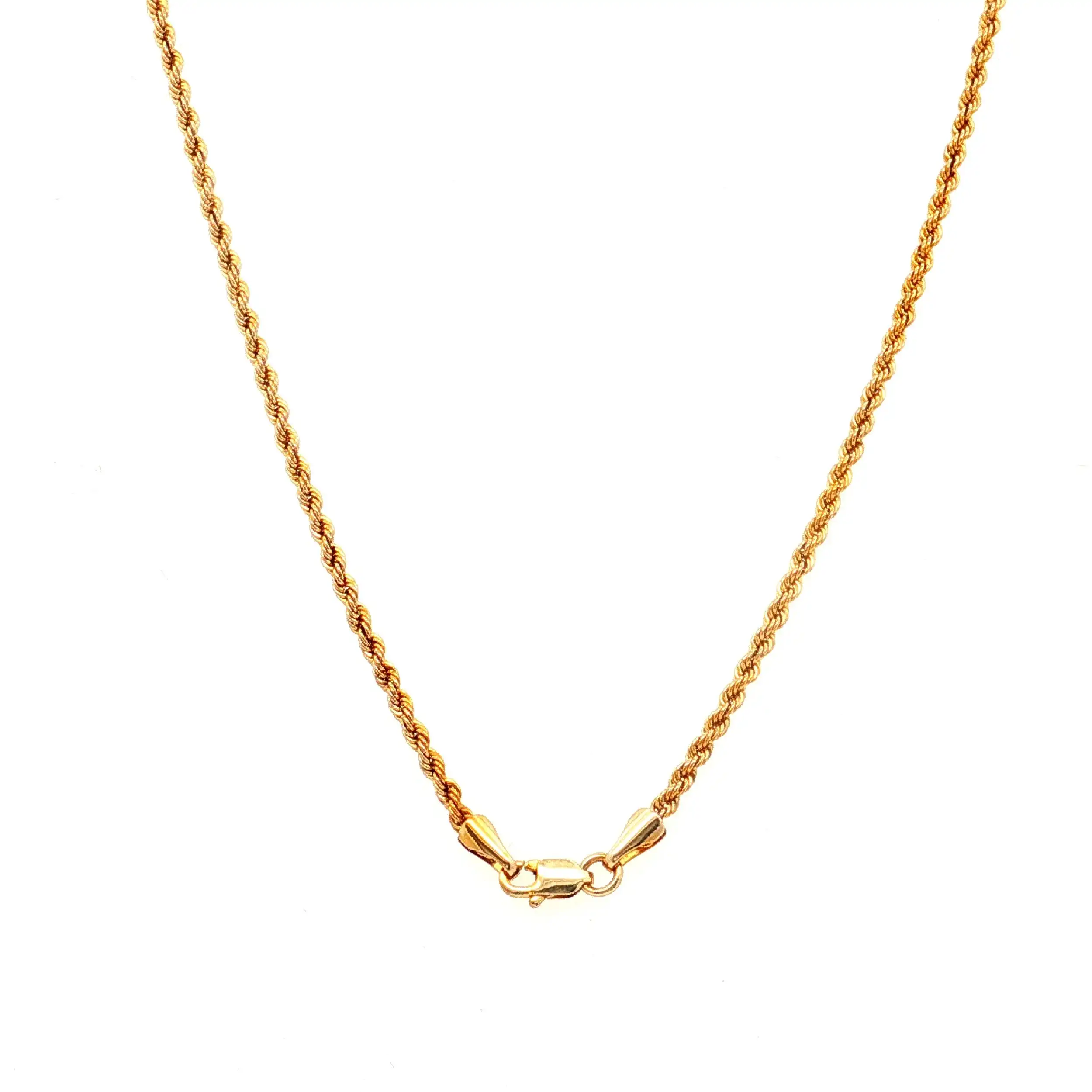 Kette Gelbgold gedreht