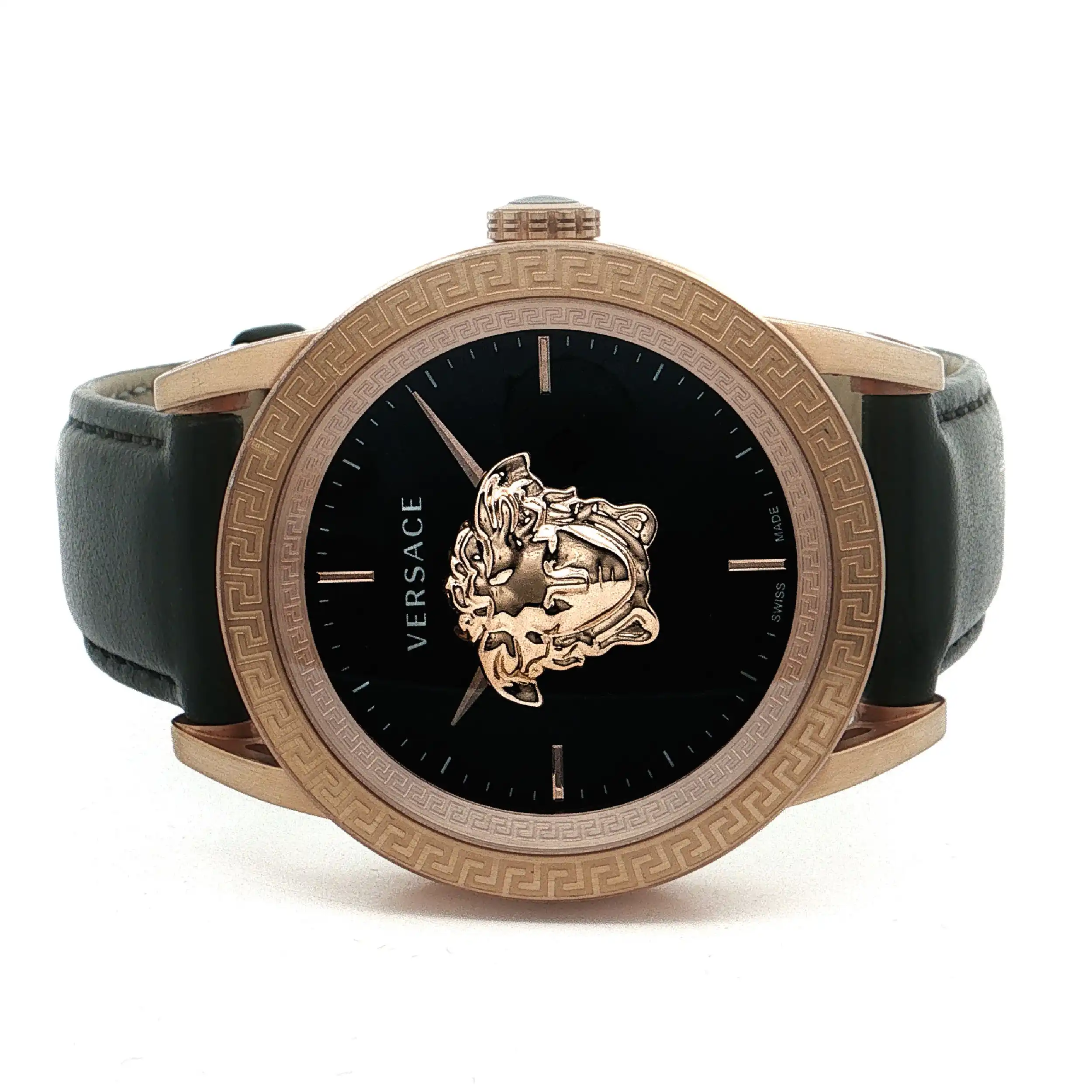 Herrenuhr Versace 43mm vergoldet verd01420 mit Box und Papieren