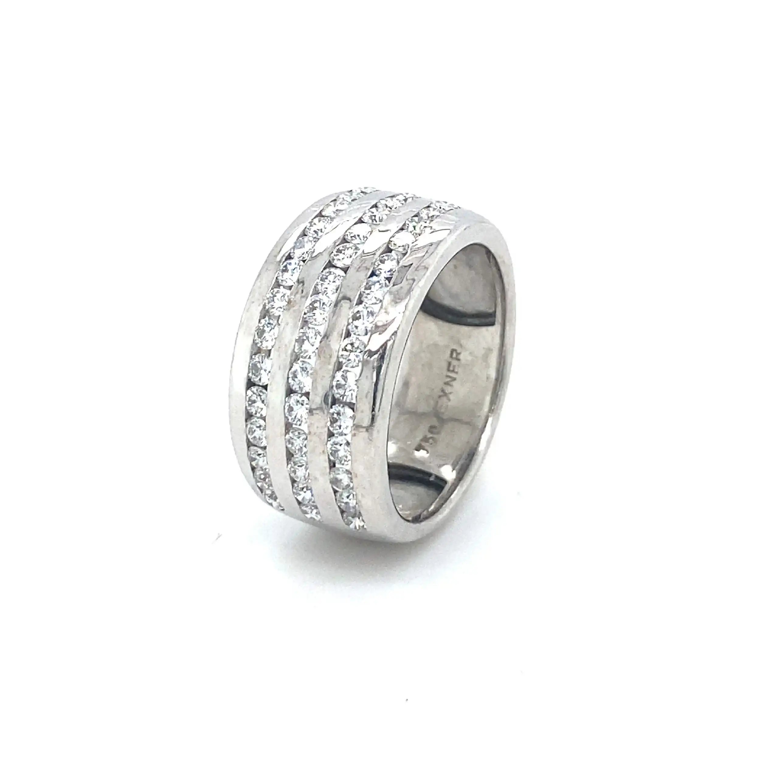 Ring Weißgold mit Brillanten Ring Weißgold mit Brillanten
