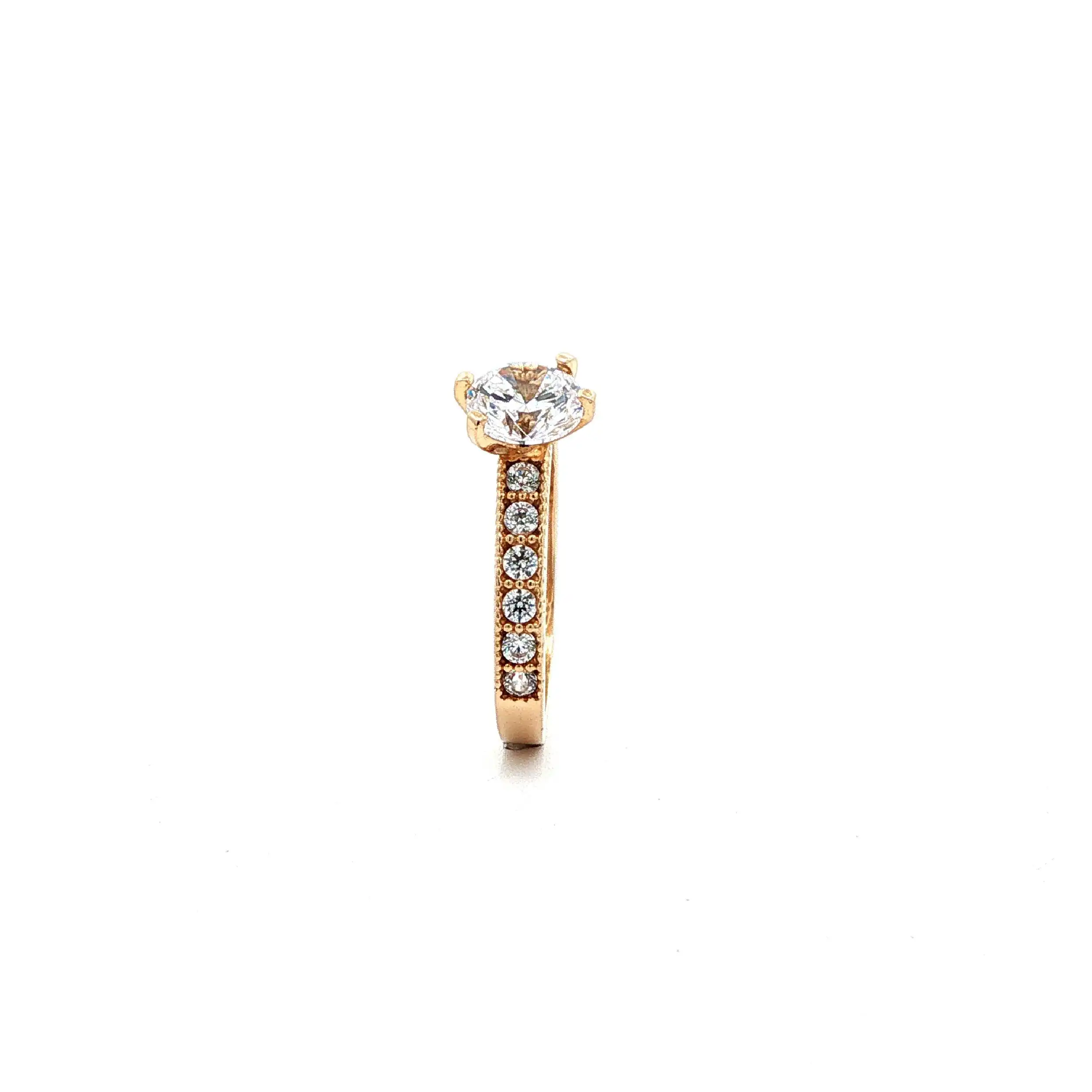 Ring Gelbgold mit Zirkonia Ring Gelbgold mit Zirkonia