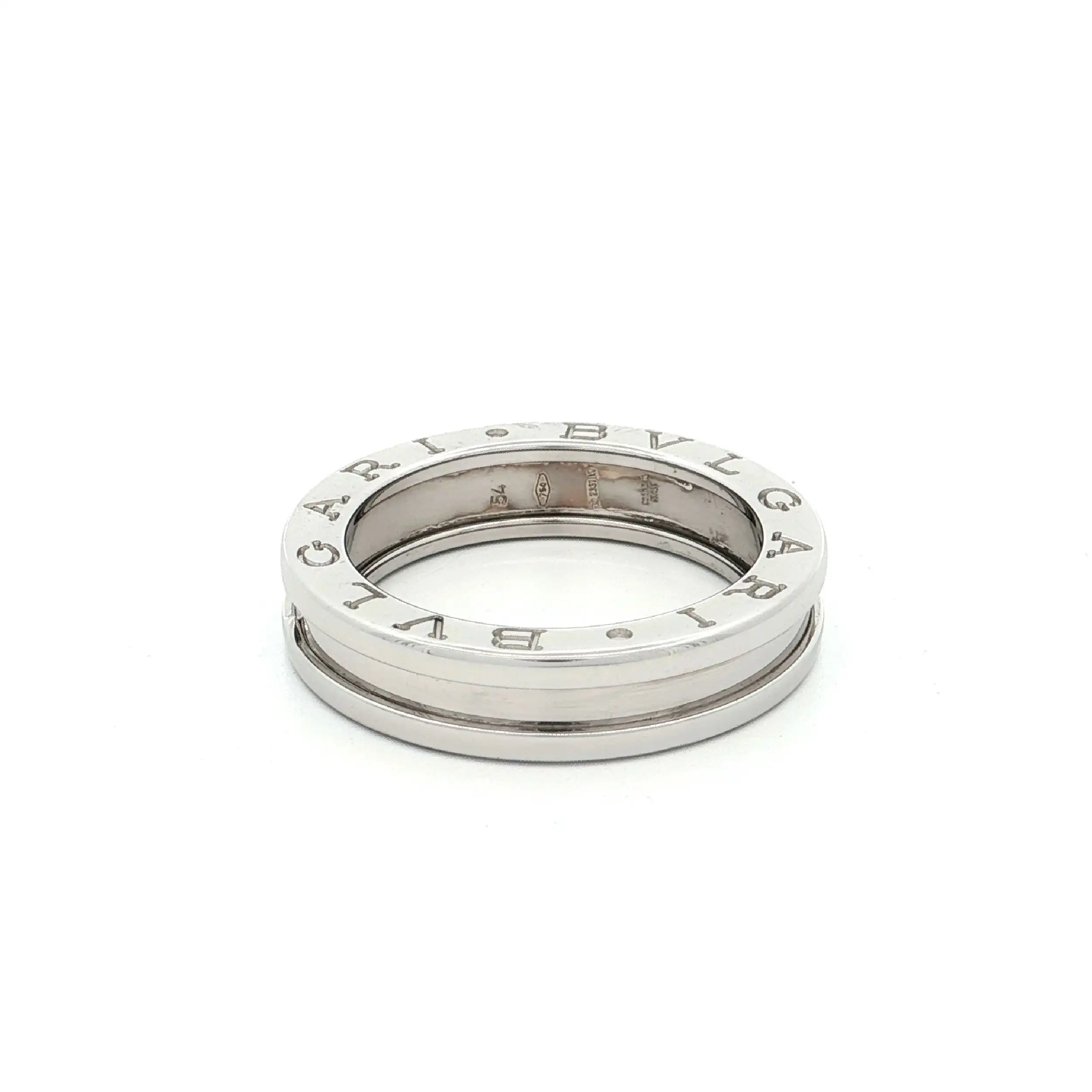 Ring Bvlgari B-Zero 1 1-band in Weißgold 336024 mit Box Ring Bvlgari B-Zero 1 1-band in Weißgold 336024 mit Box