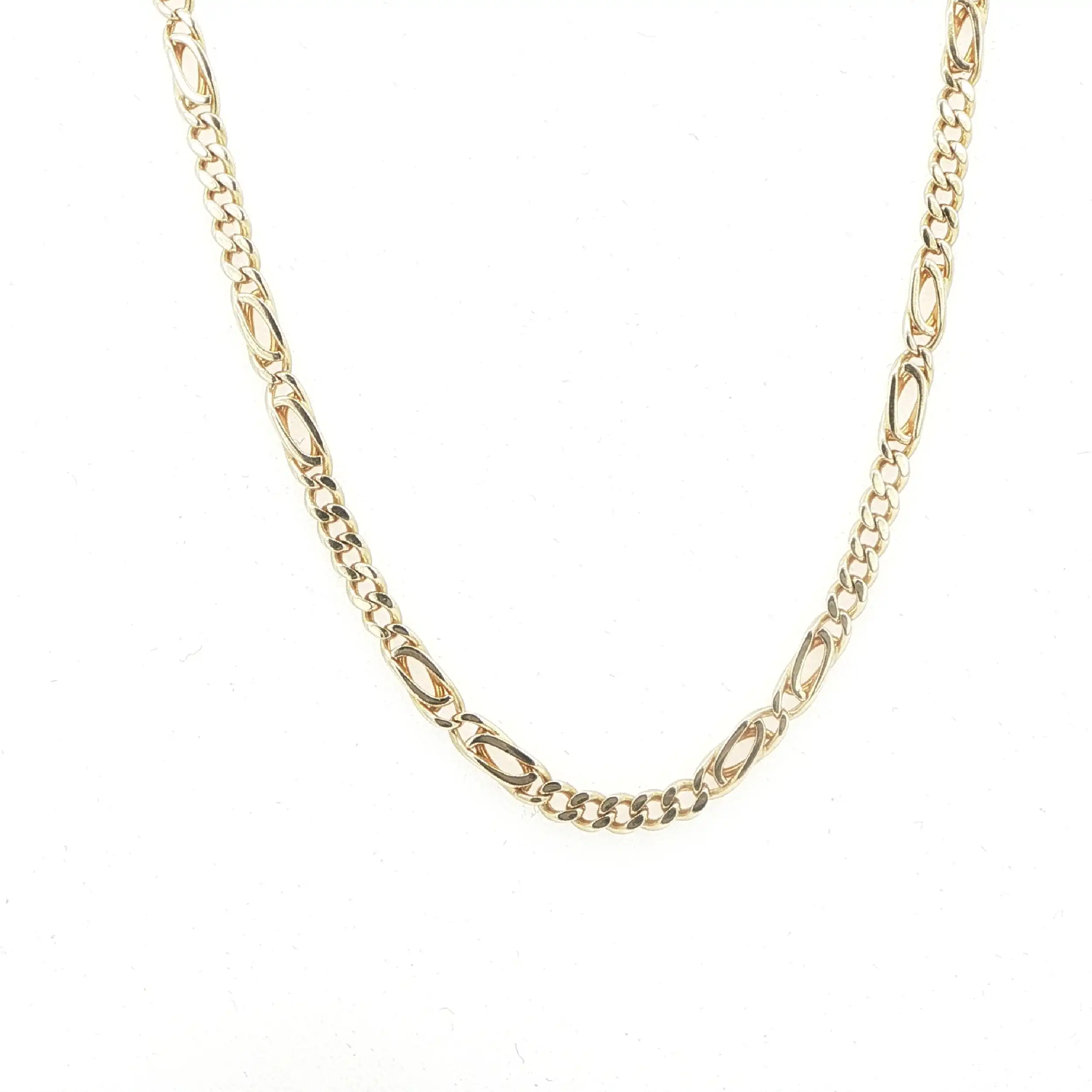 Figaro-Ankerkette Gelbgold