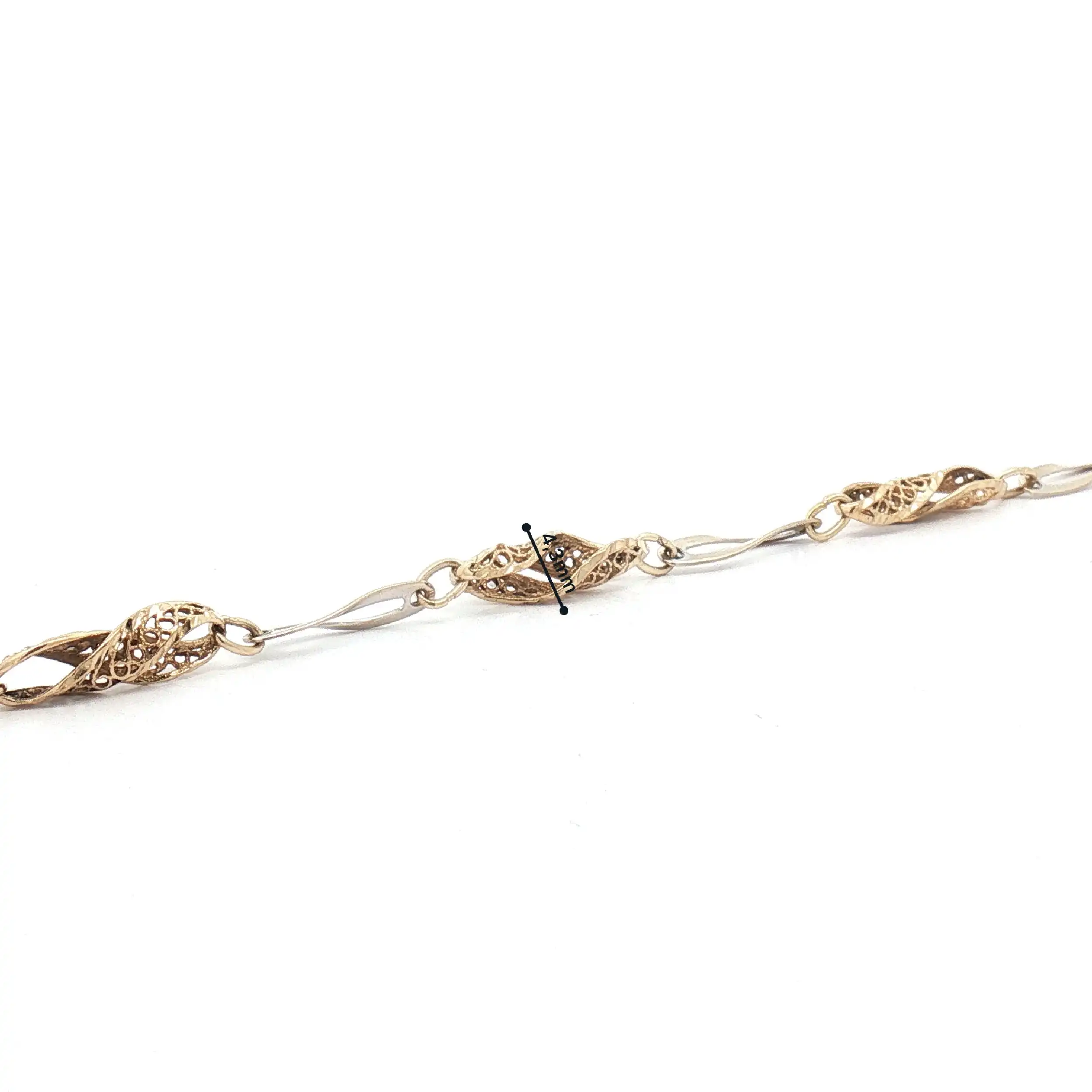Armband Bicolor gedreht