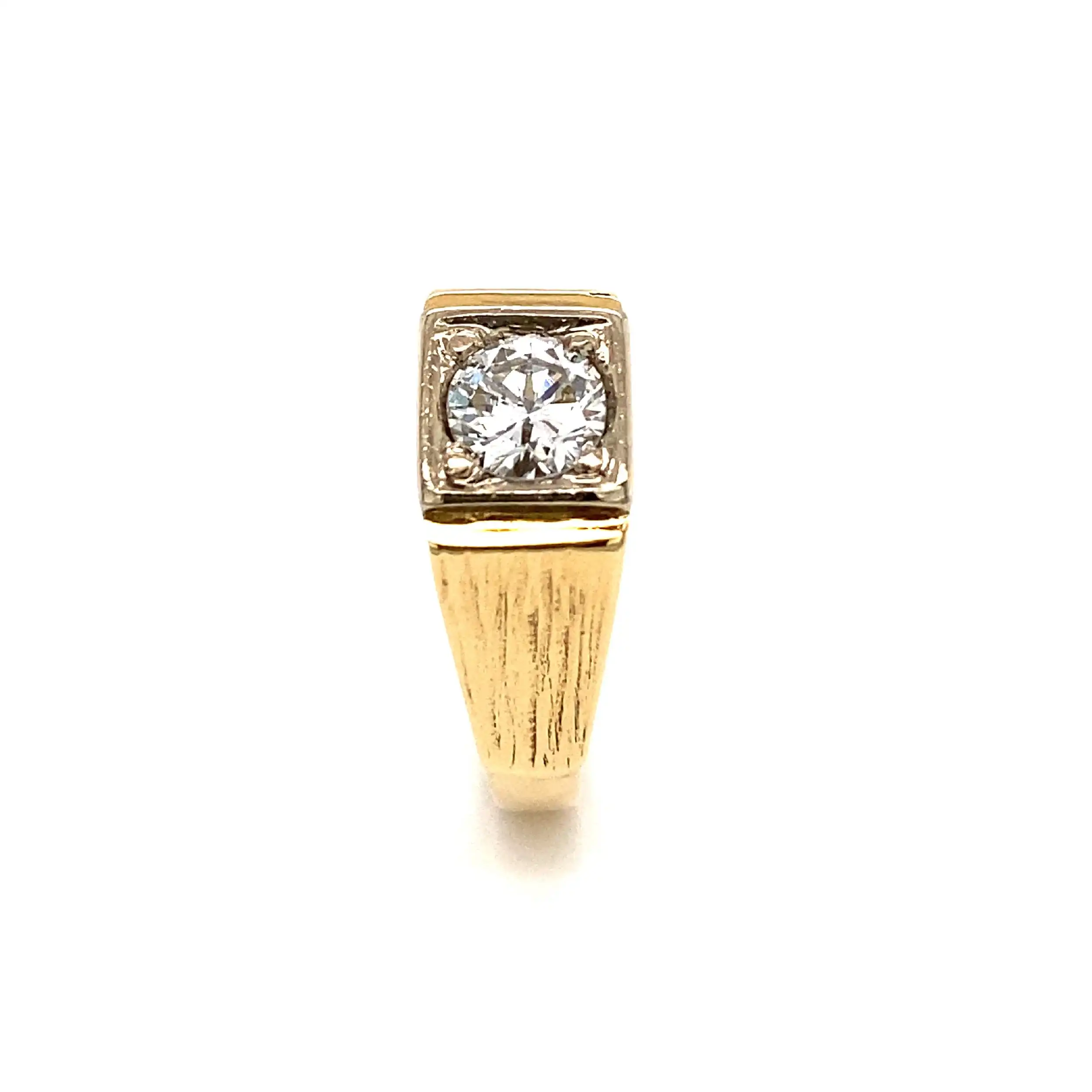 Ring Gelbgold mit Brillant Ring Gelbgold mit Brillant