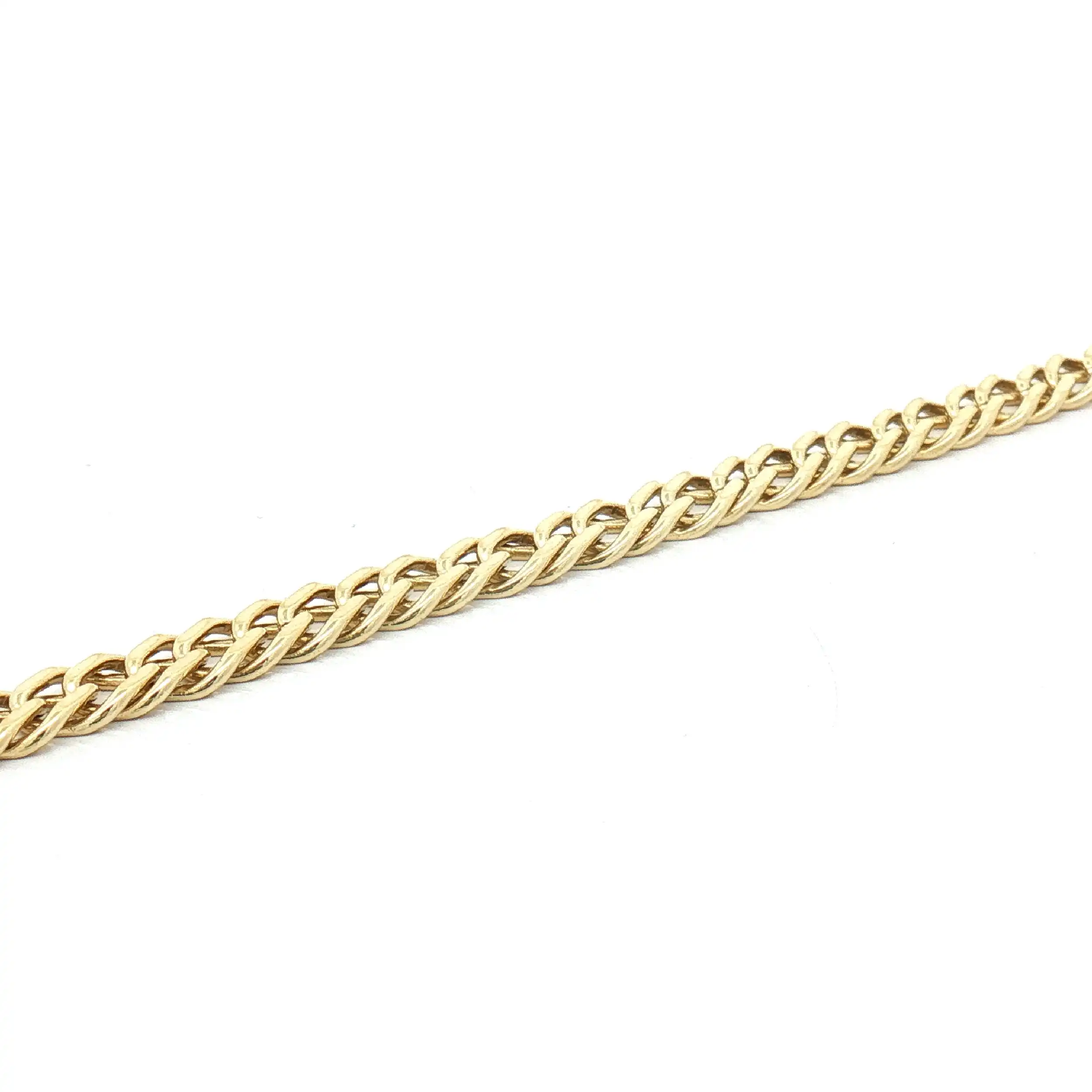 Doppelpanzerarmband Gelbgold Doppelpanzerarmband Gelbgold