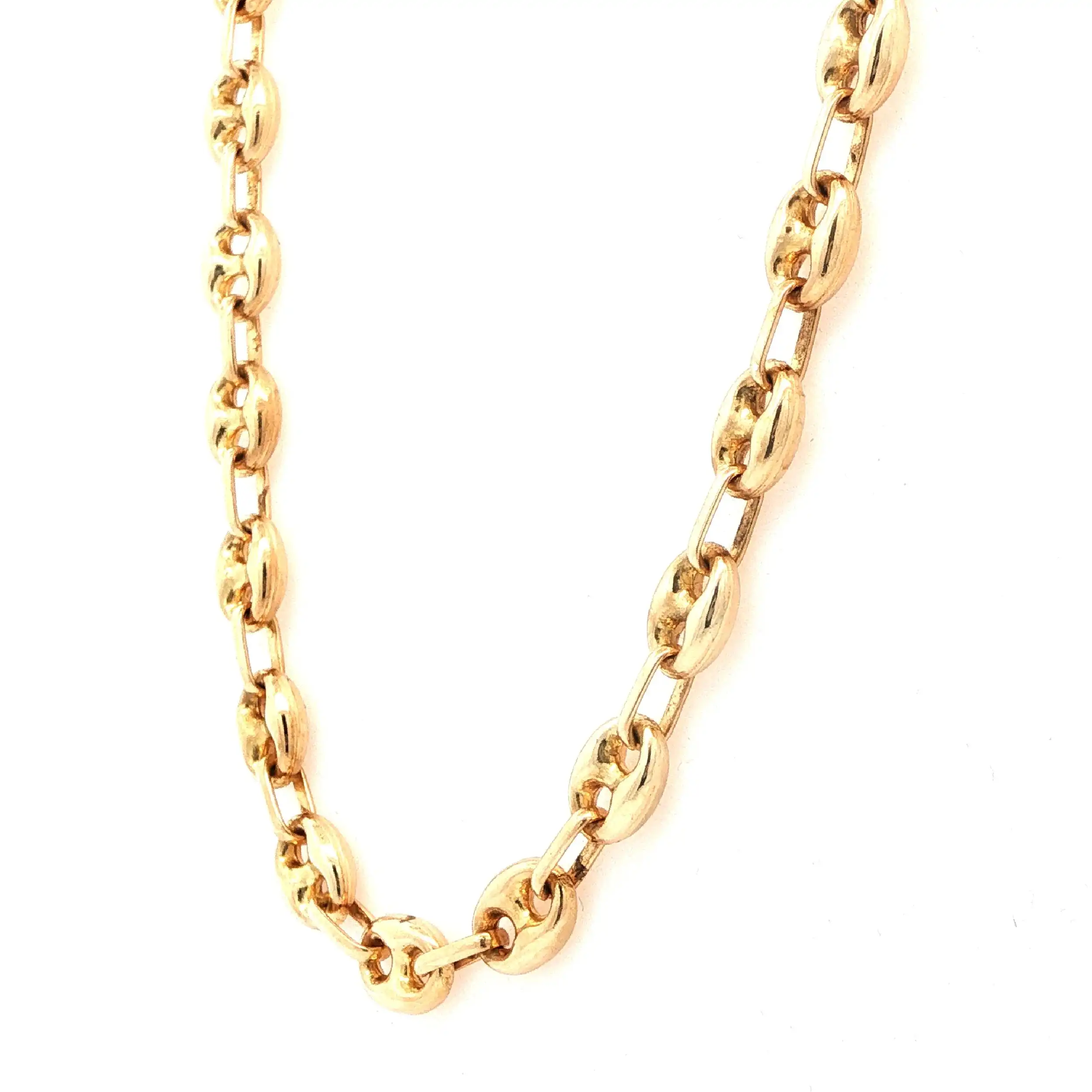 Bohnenkette Gelbgold