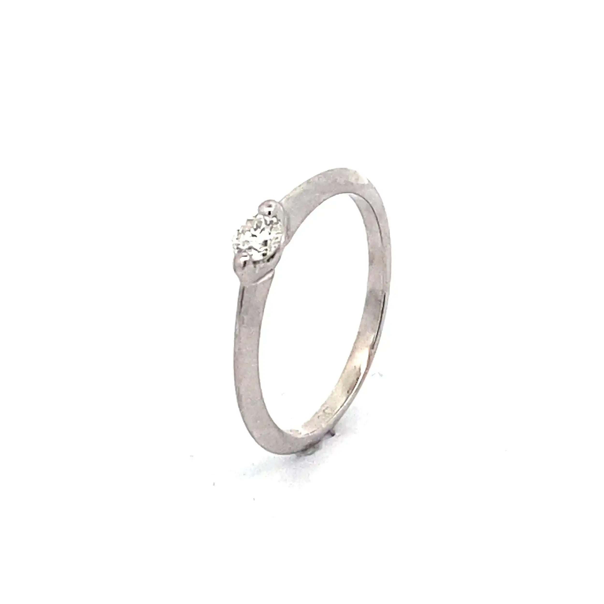 Ring Weißgold mit Brillant by Christ Ring Weißgold mit Brillant by Christ
