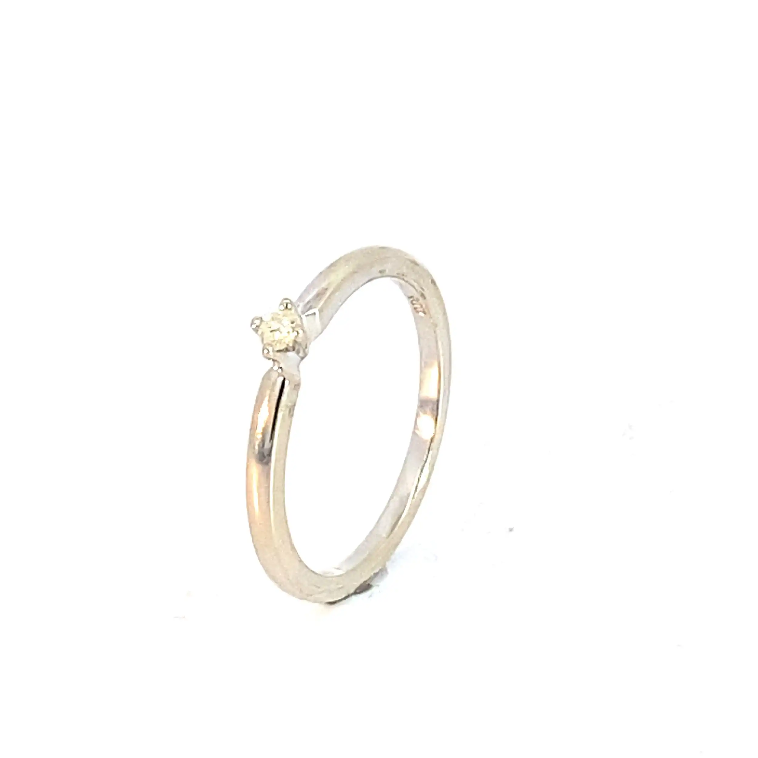 Ring Weißgold mit Brillant