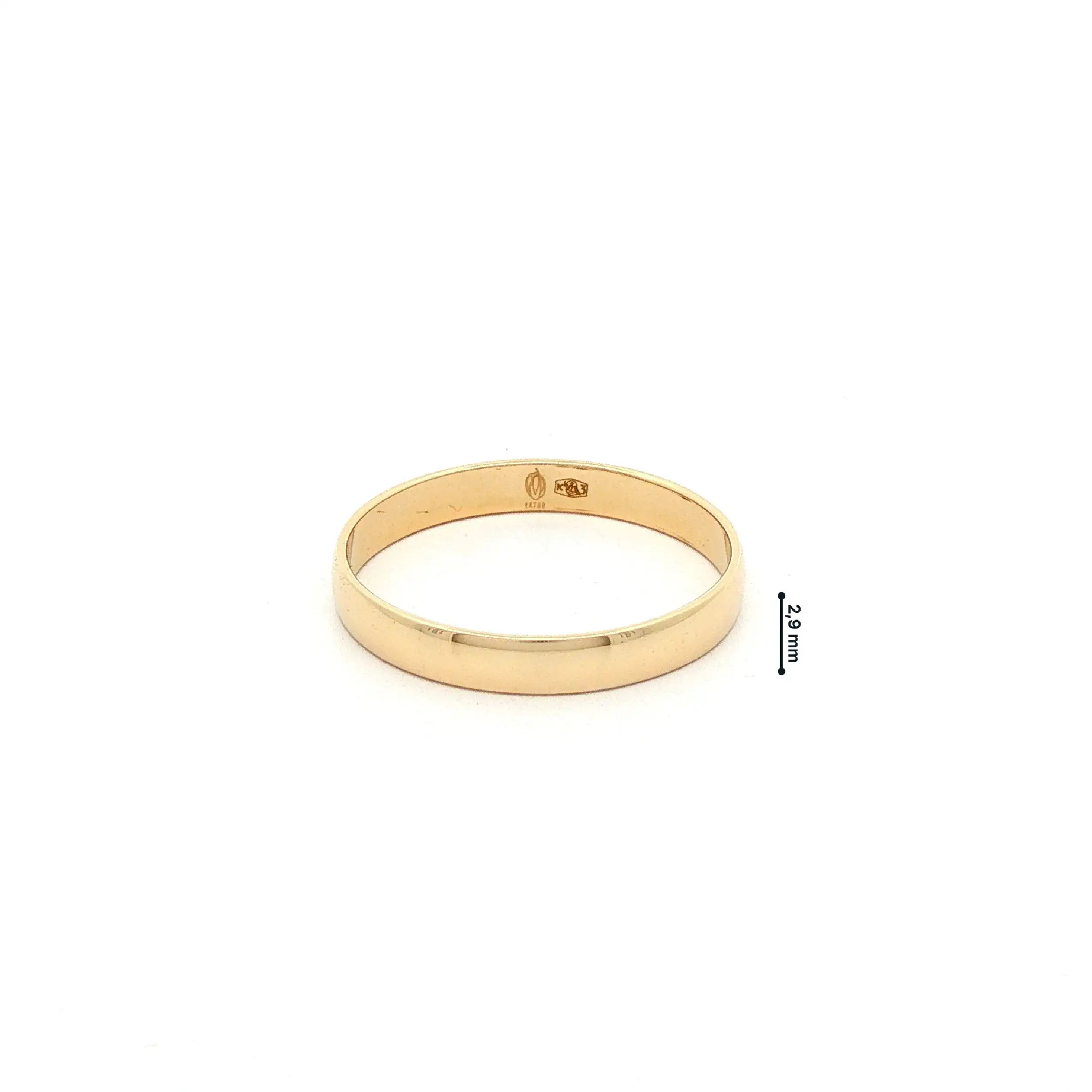 Trauring Gelbgold