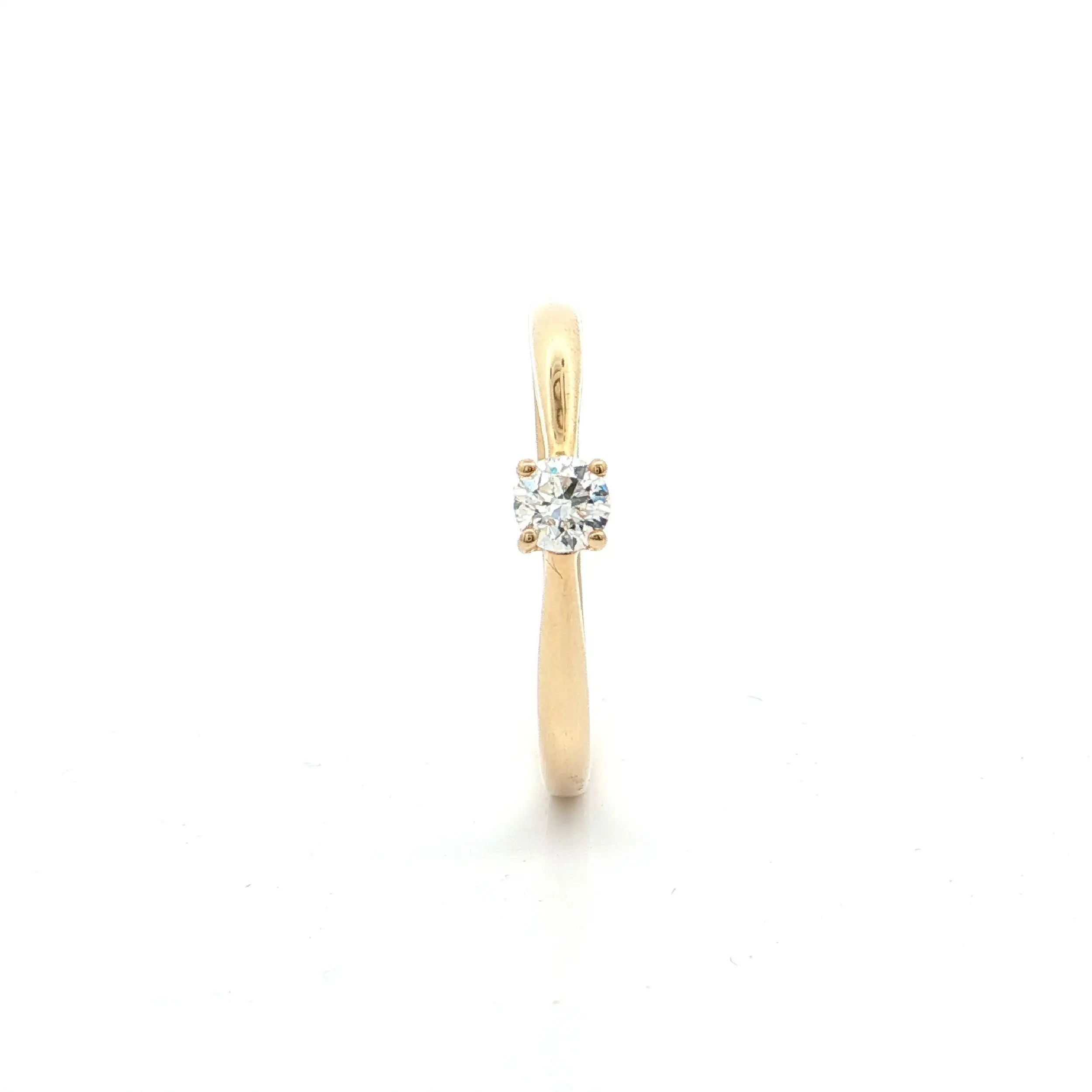 Solitärring Gelbgold mit Brillant 0,20ct Solitärring Gelbgold mit Brillant 0,20ct