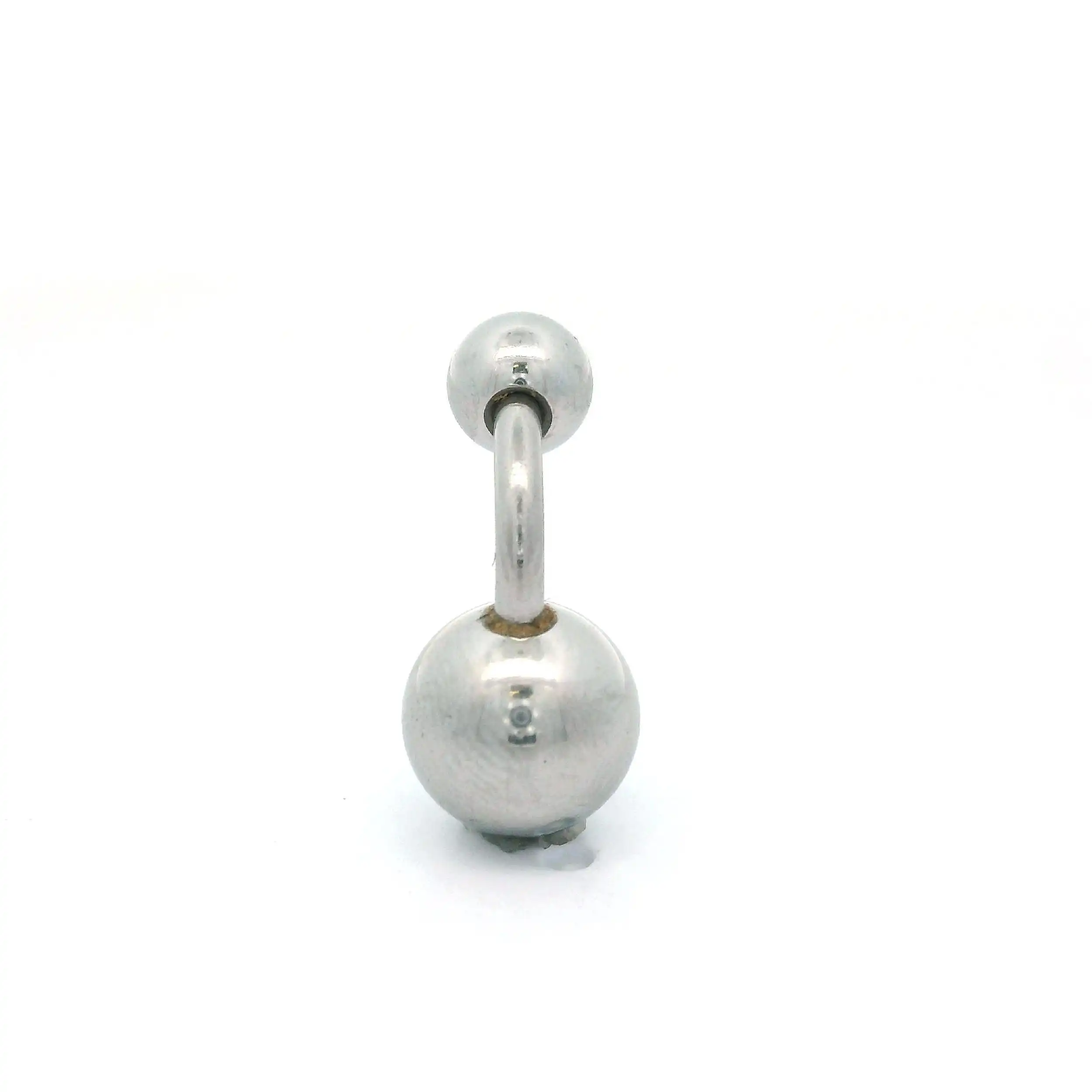Edelstahl Bauchnabelpiercing mit türkisem Farbstein Edelstahl Bauchnabelpiercing mit türkisem Farbstein