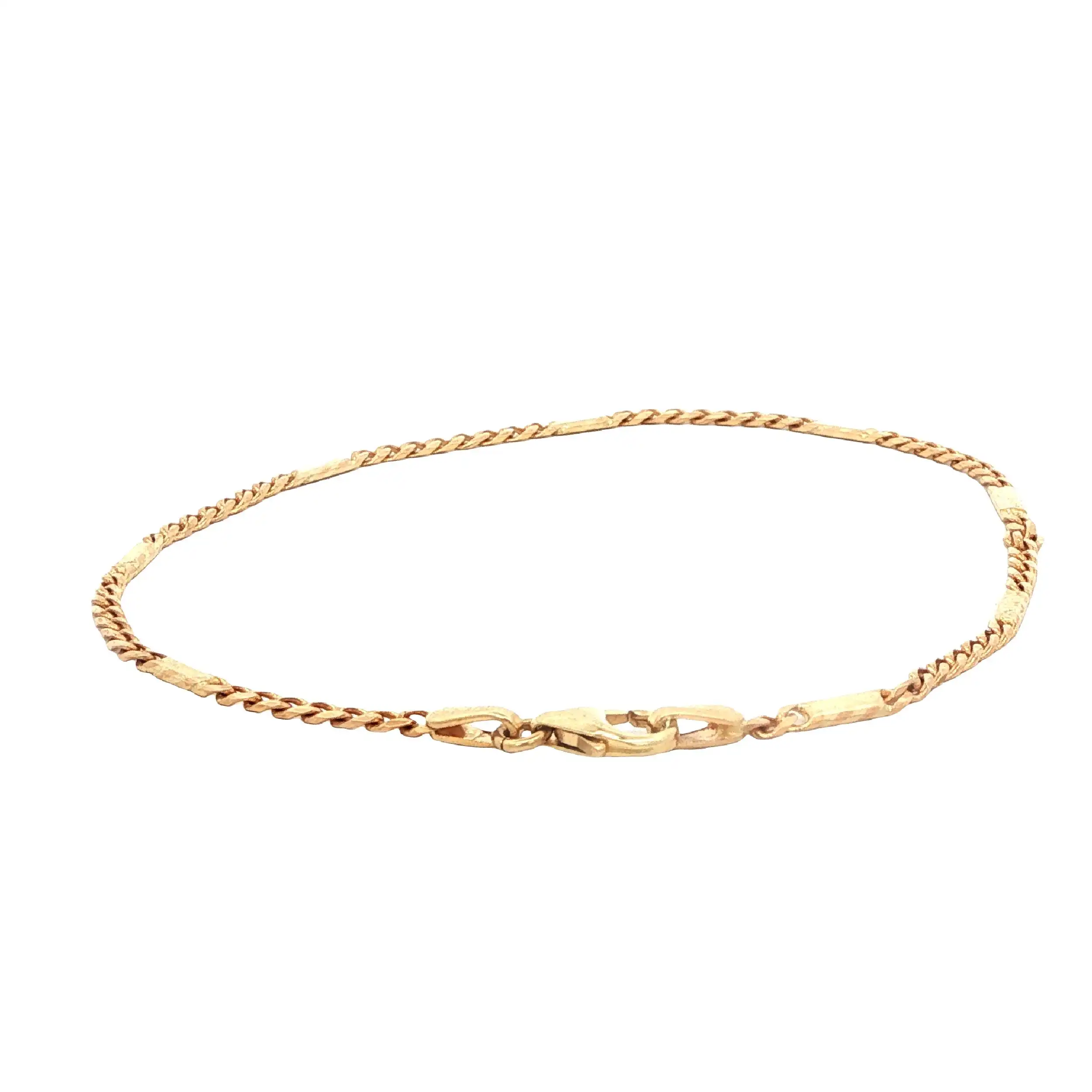 Panzerarmband Gelbgold