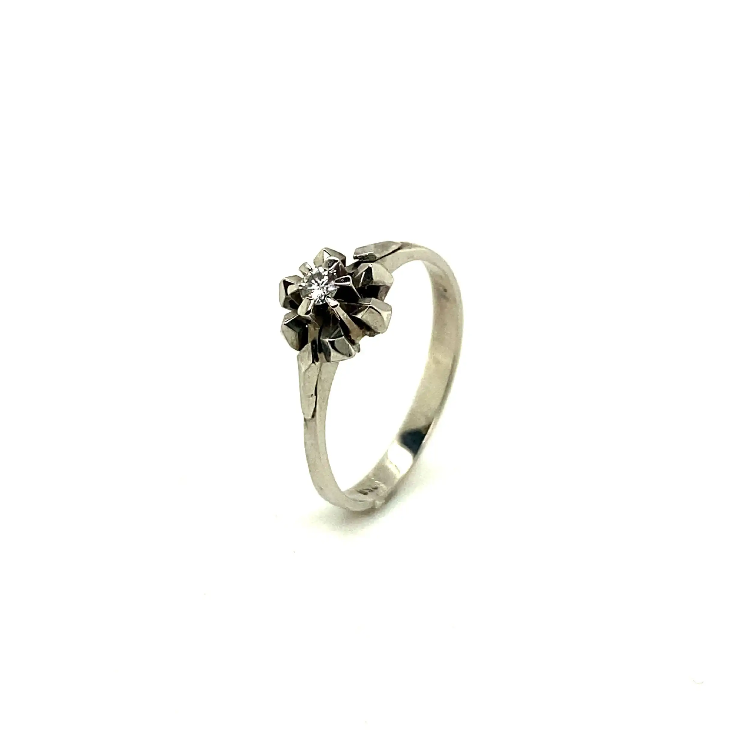 Ring Weißgold mit Brillant