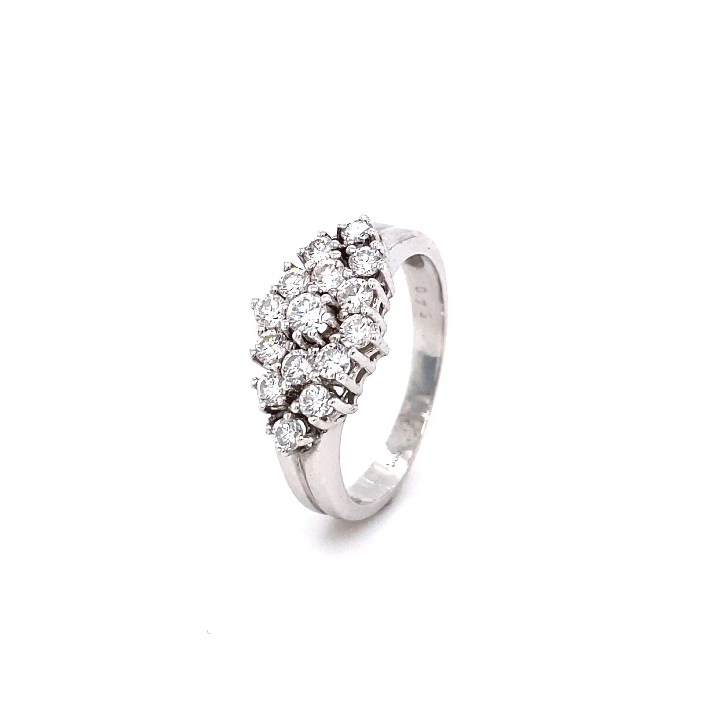 Ring Weißgold mit Brillanten