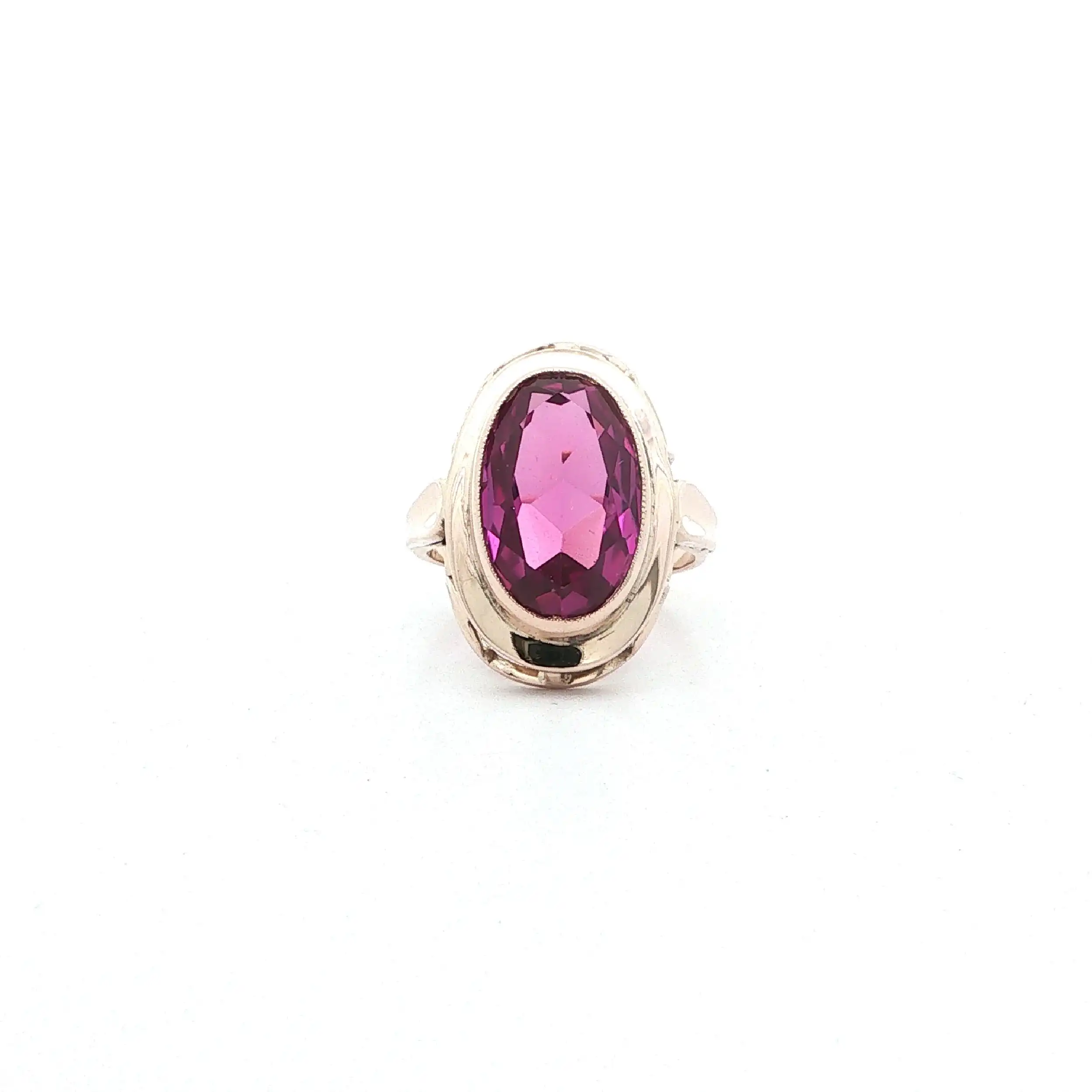 Ring Roségold mit pinkem Korund Ring Roségold mit pinkem Korund