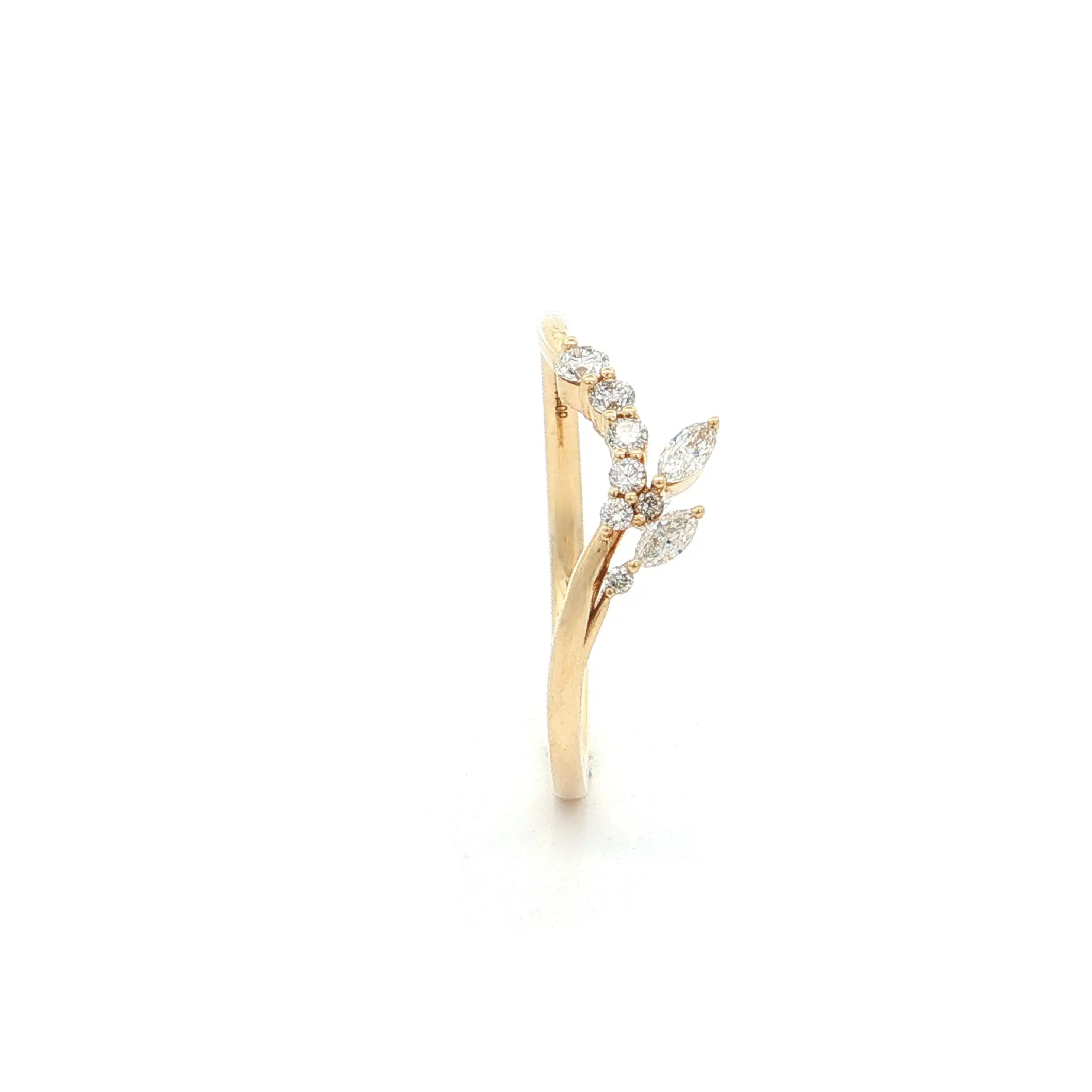 Ring Gelbgold mit Brillanten Ring Gelbgold mit Brillanten