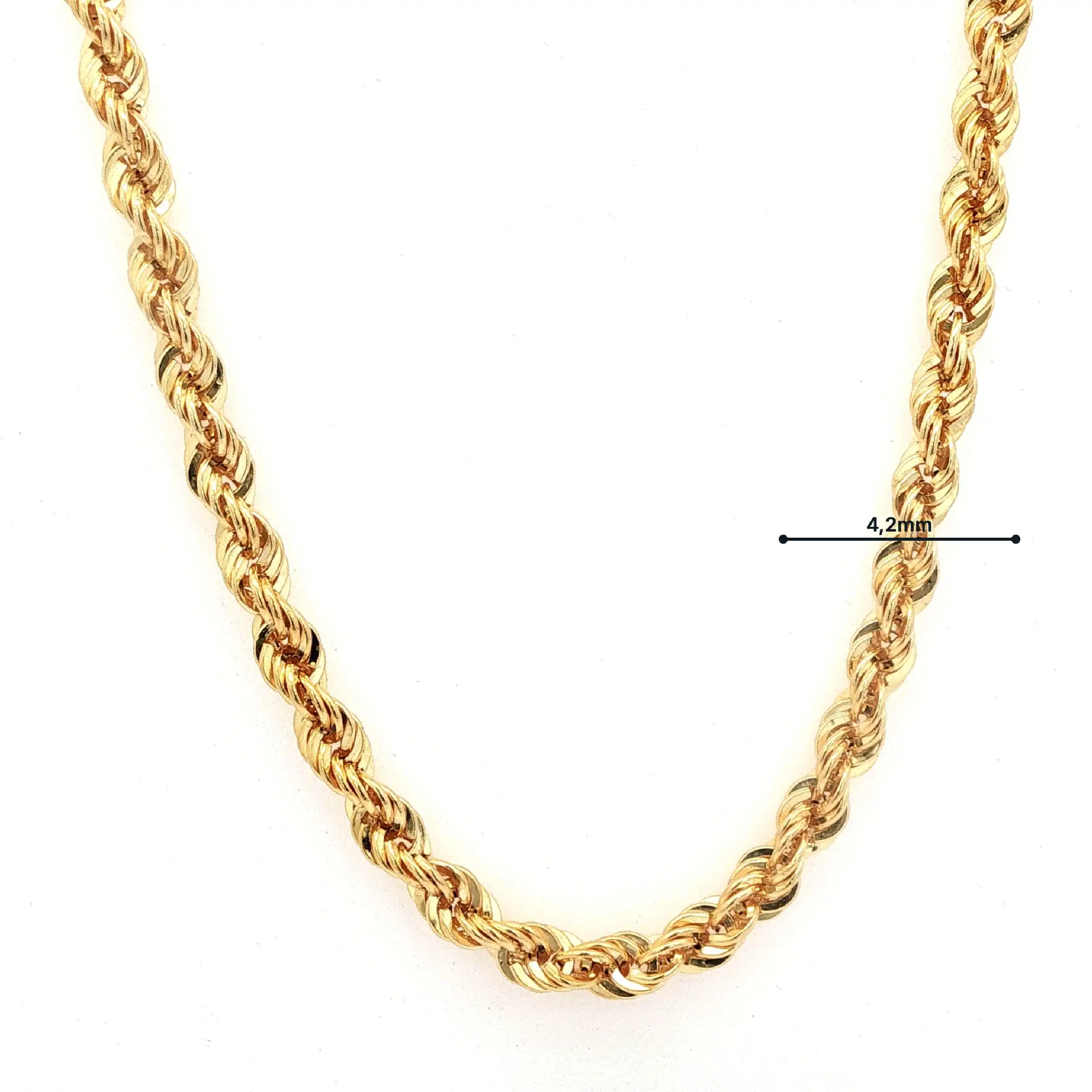 Kordelkette Gelbgold Kordelkette Gelbgold