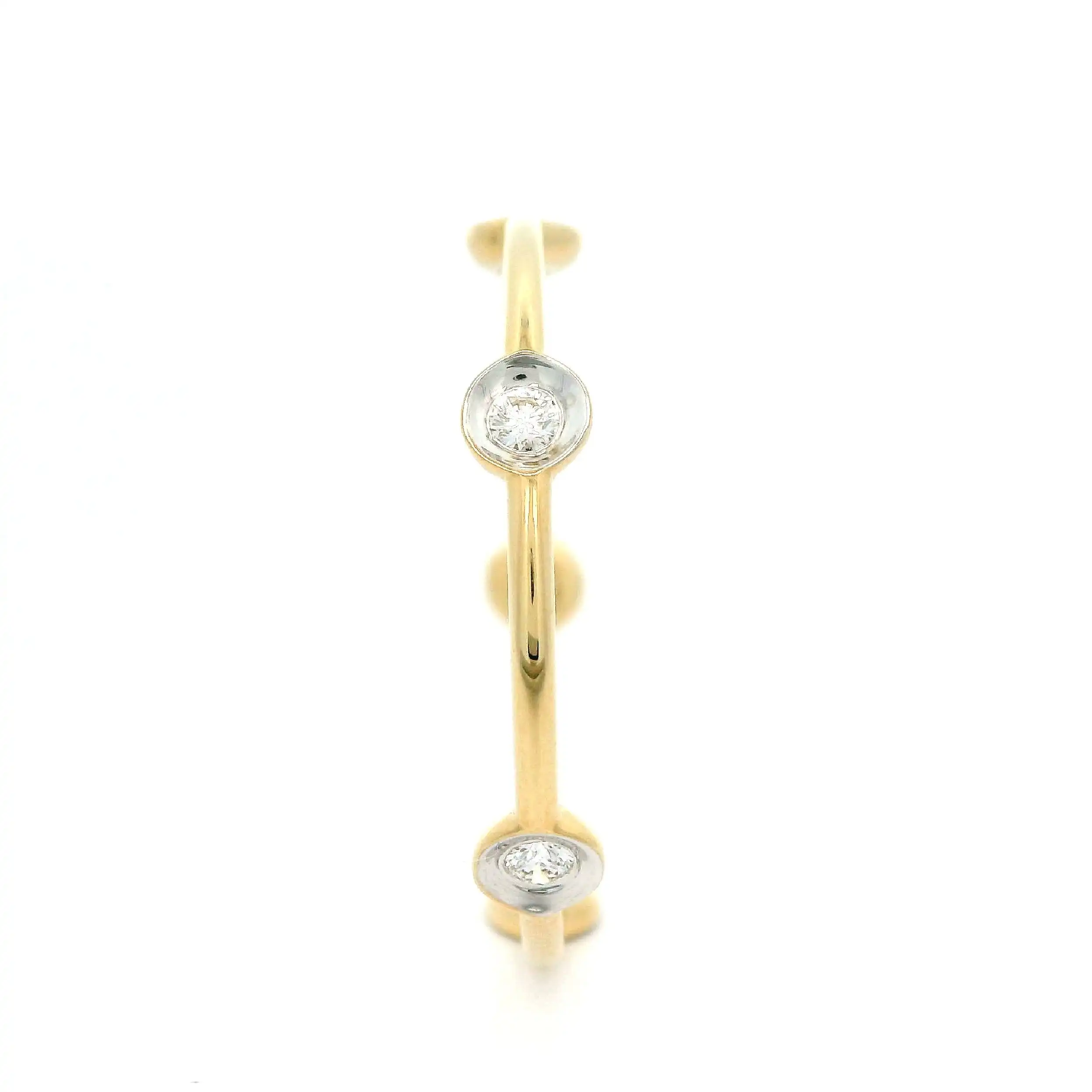 Ring Bicolor mit Brillanten Ring Bicolor mit Brillanten