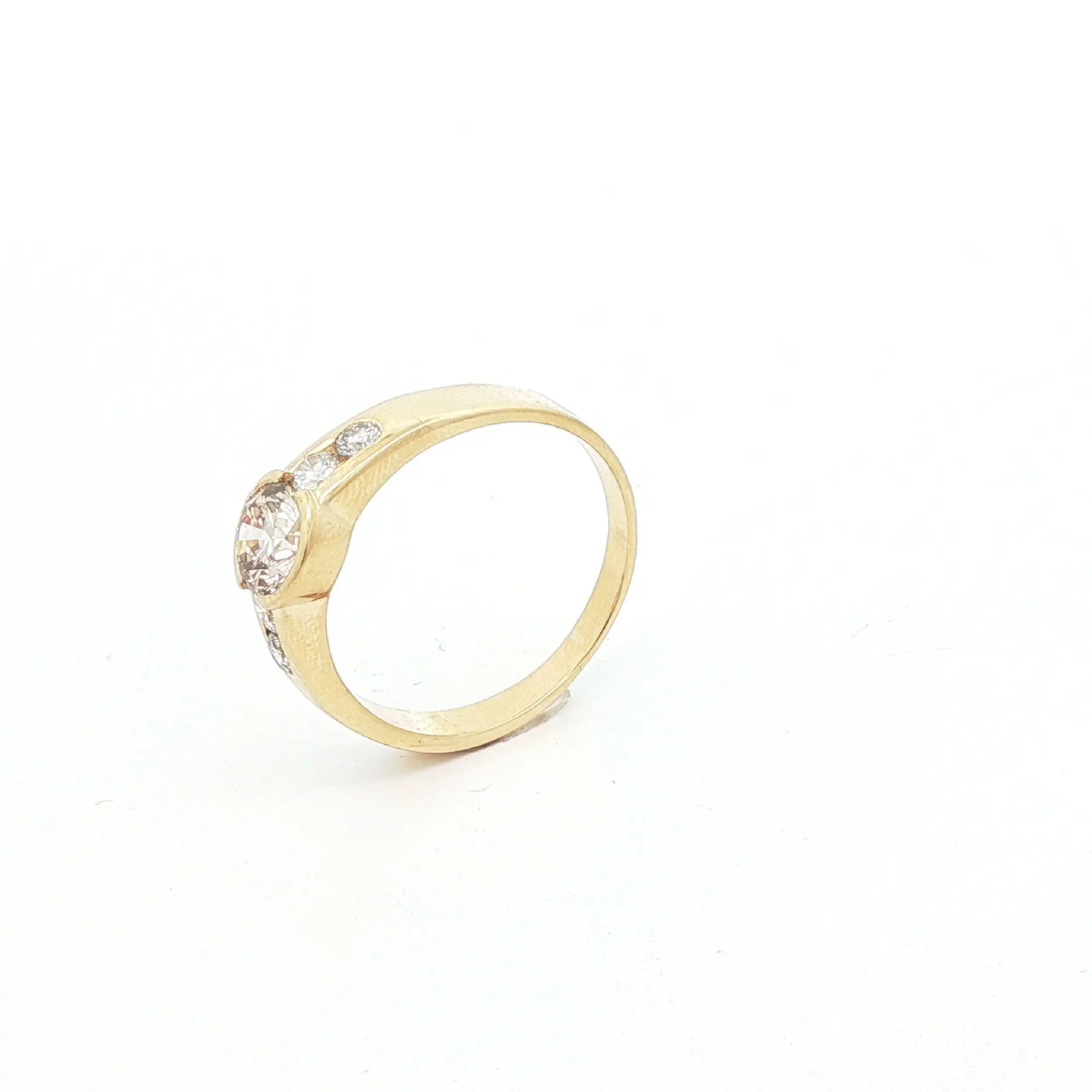Ring Gelbgold mit Brillanten