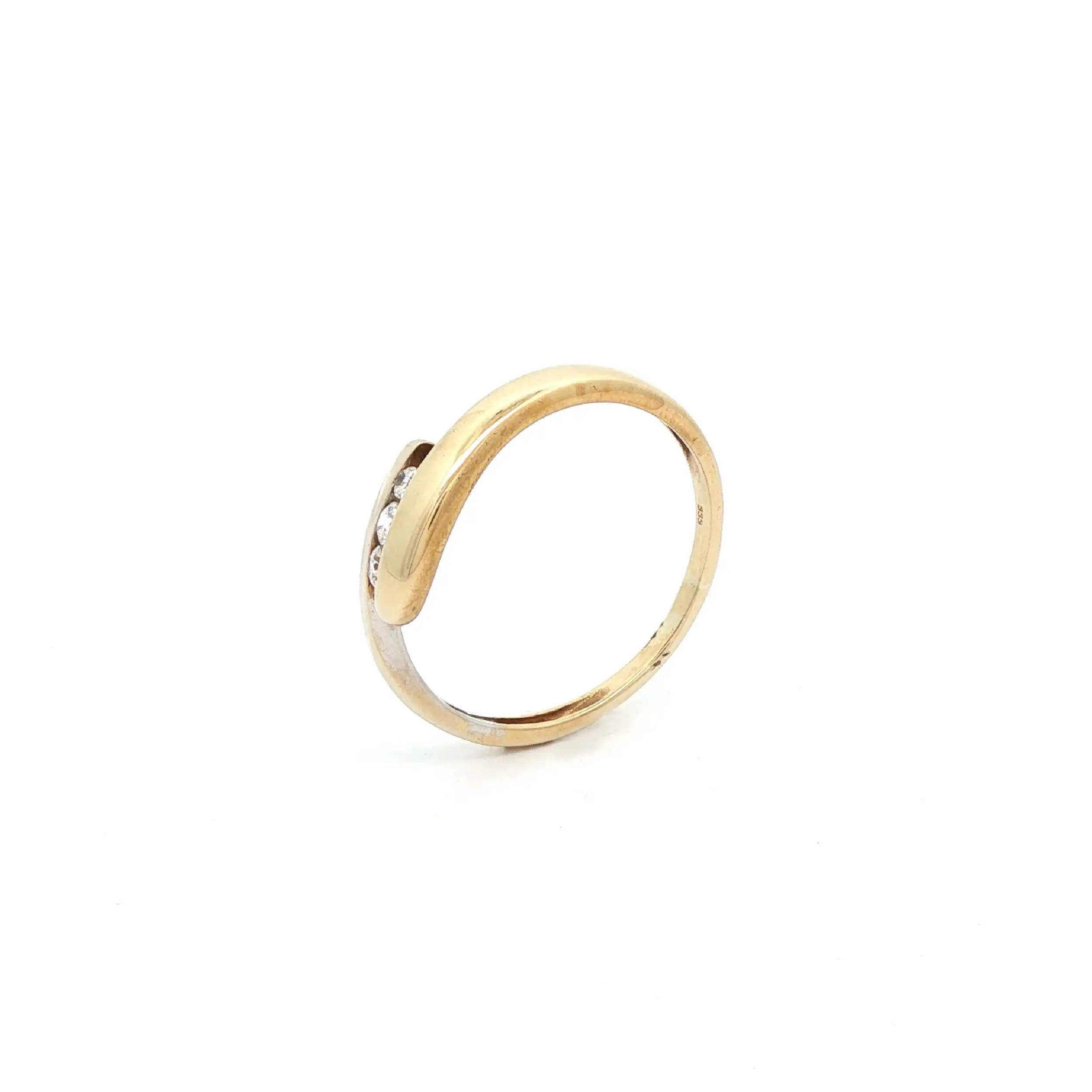 Ring Gelbgold mit Zirkonia