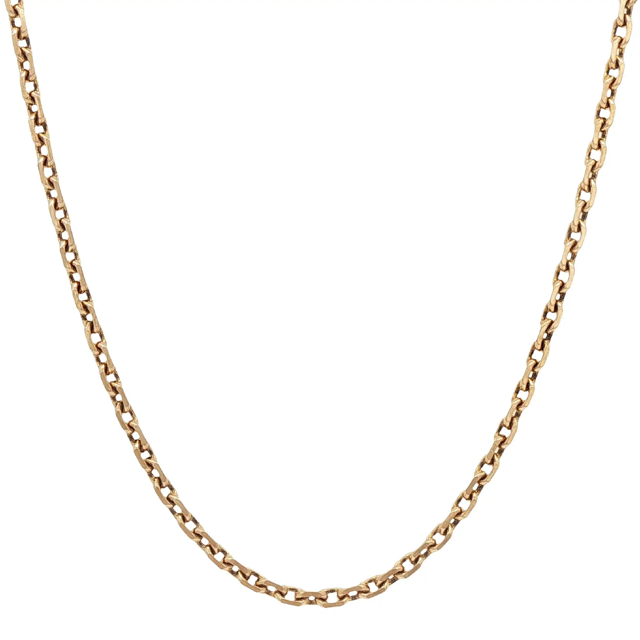 Ankerkette Gelbgold