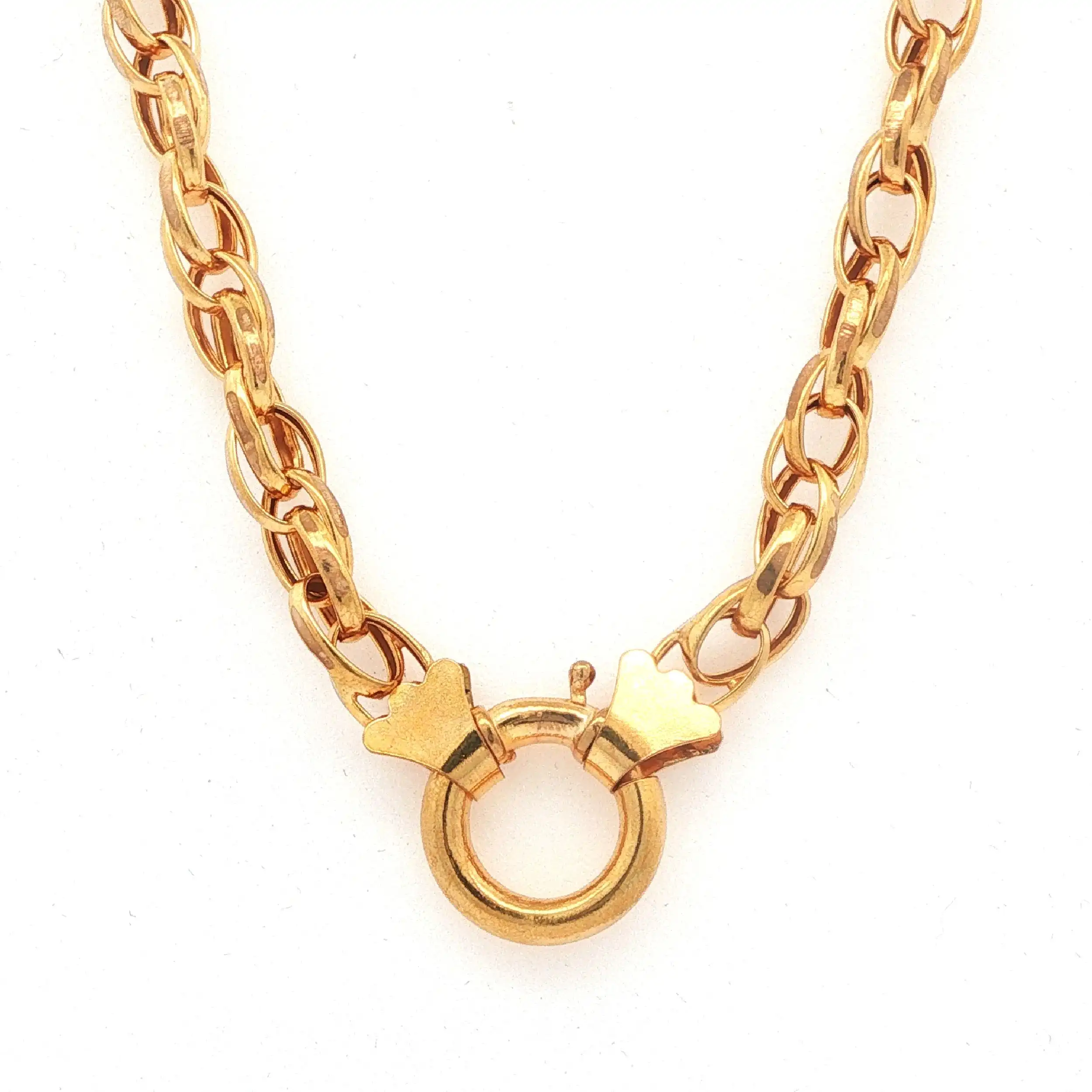 Collier Gelbgold mit Schmetterling