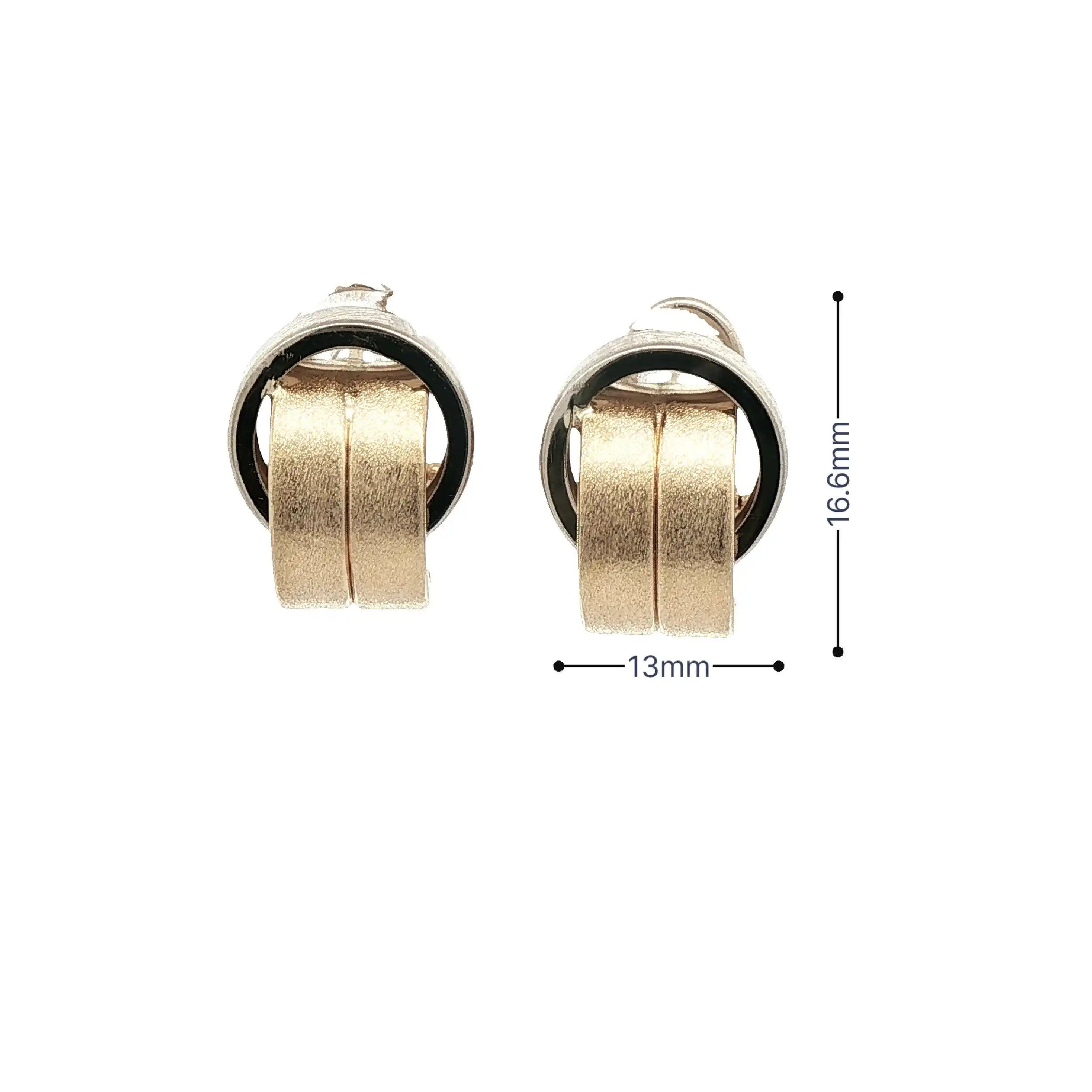 Ohrstecker Bicolor