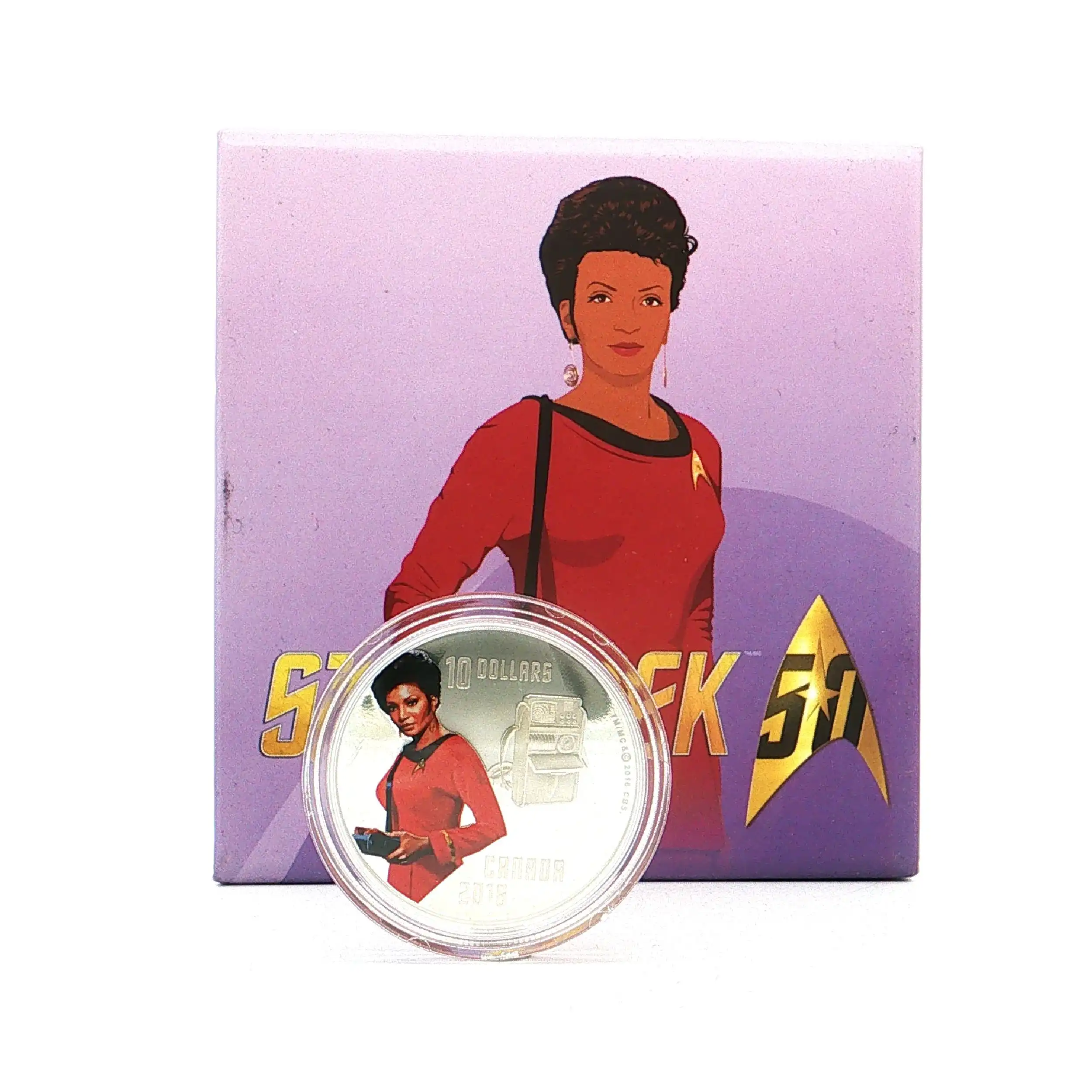 Silber Münze "Star Trek Lieutenant Nyota Uhura"