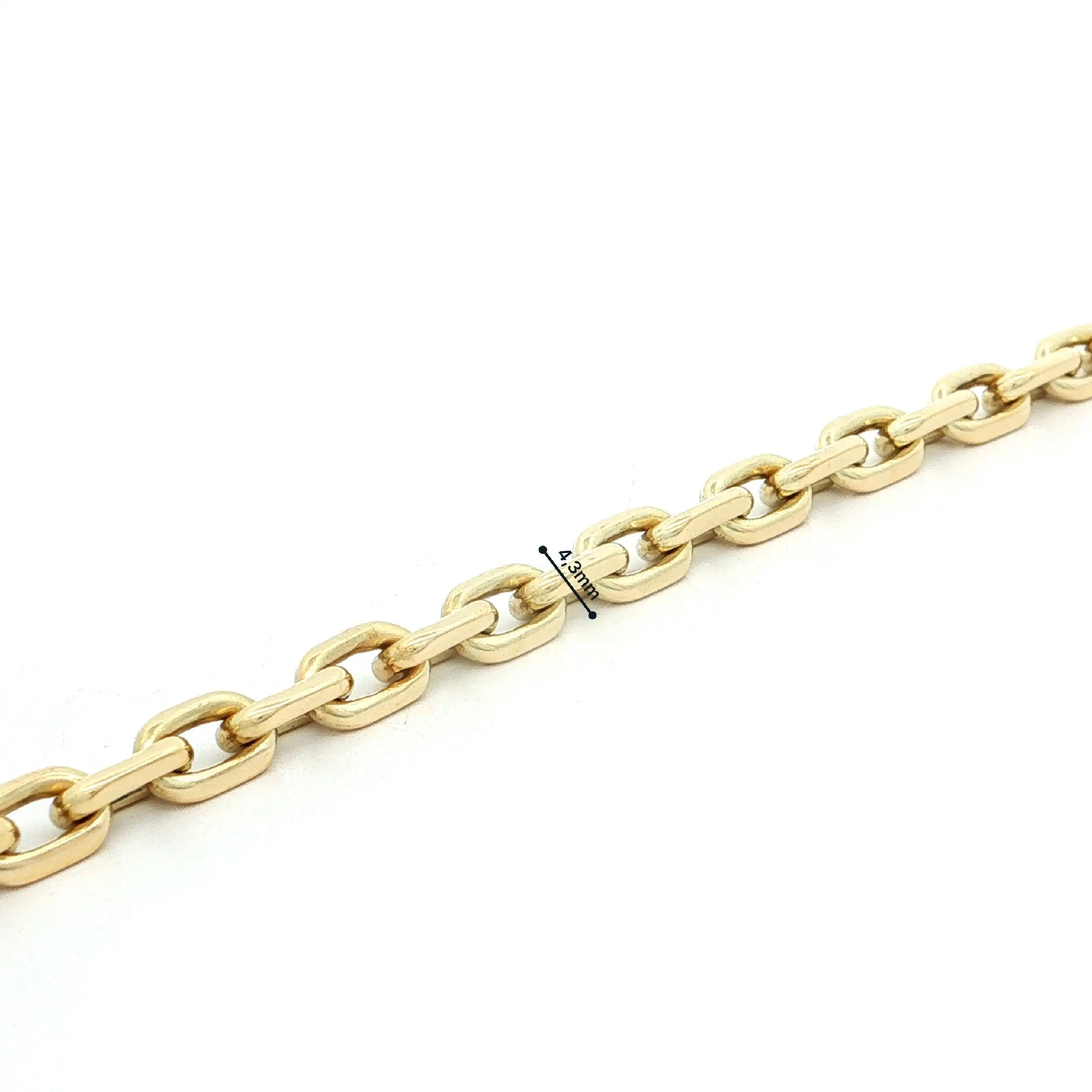 Ankerarmband Gelbgold