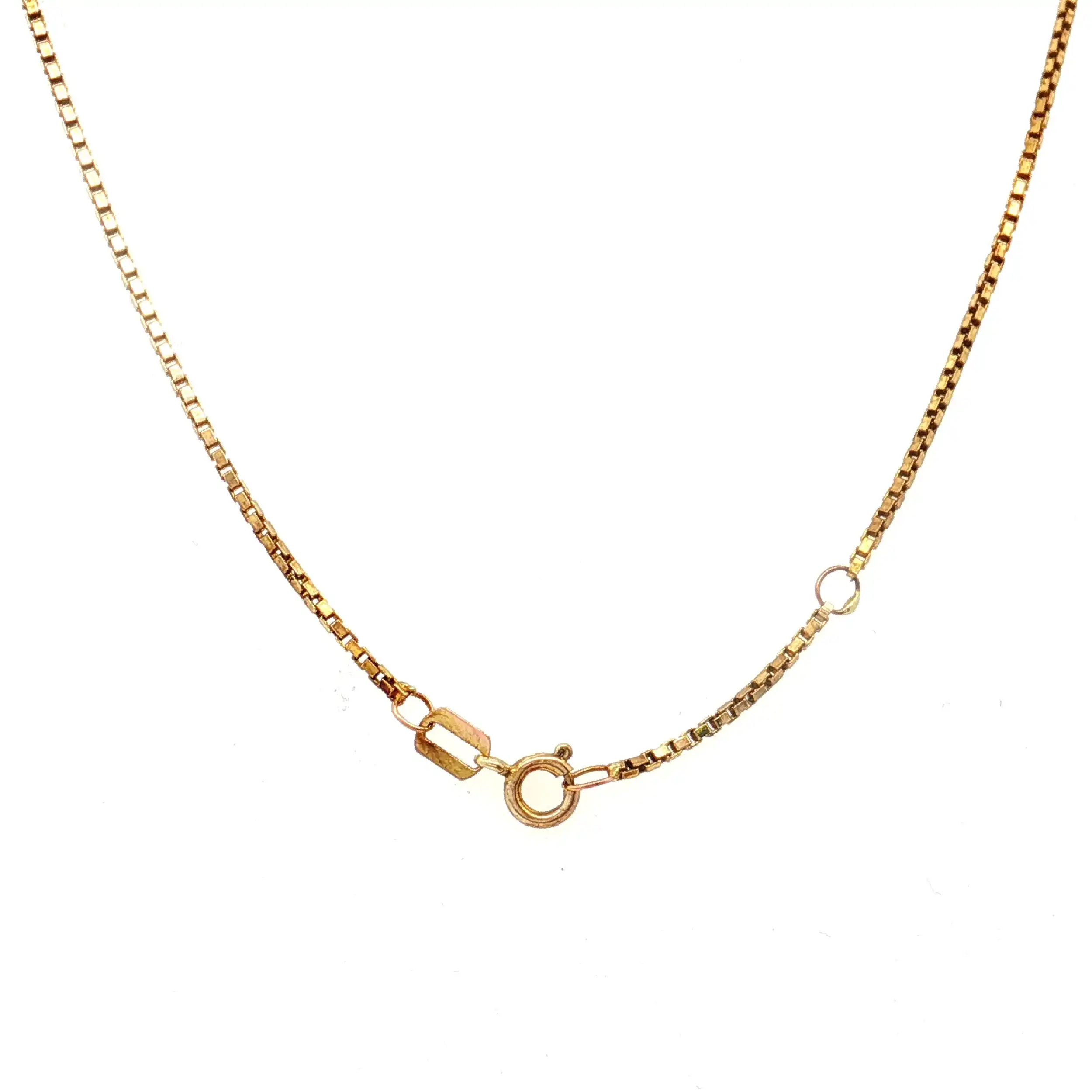 Kette Gelbgold mit Kugel