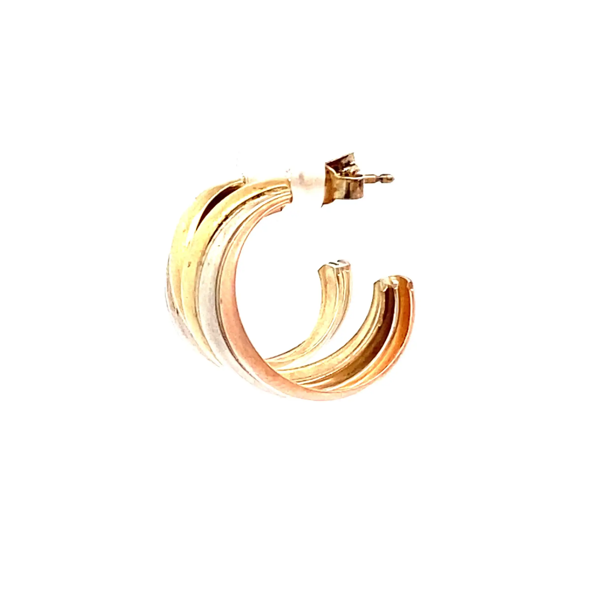 Ohrstecker Tricolor
