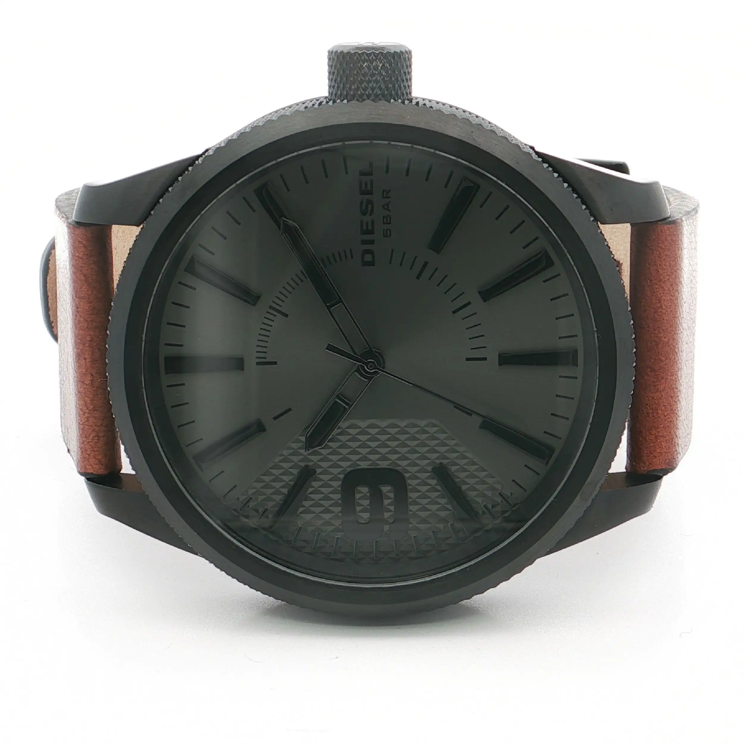 Herrenuhr Diesel Stahl/Leder Quarz