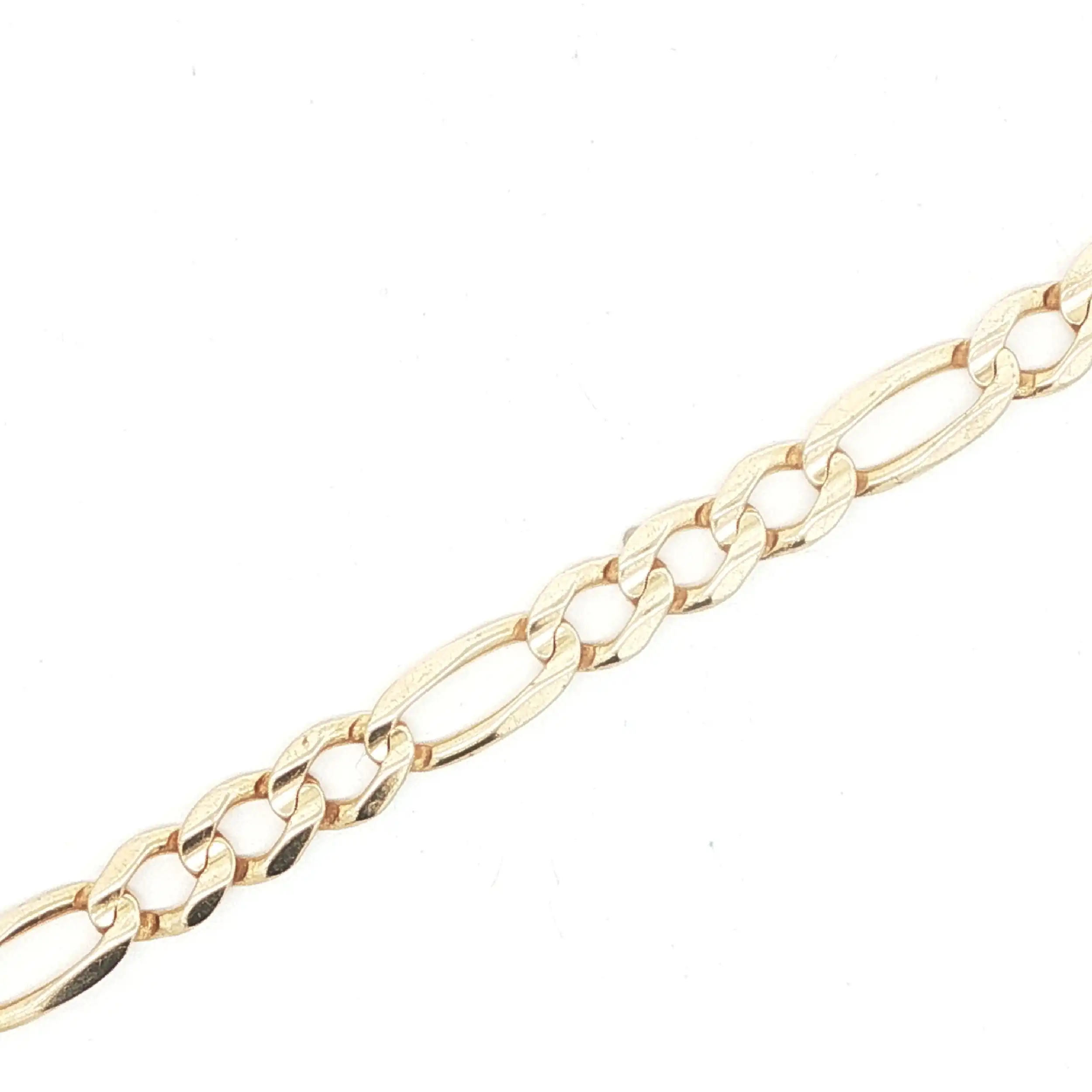 Figaropanzerarmband Gelbgold