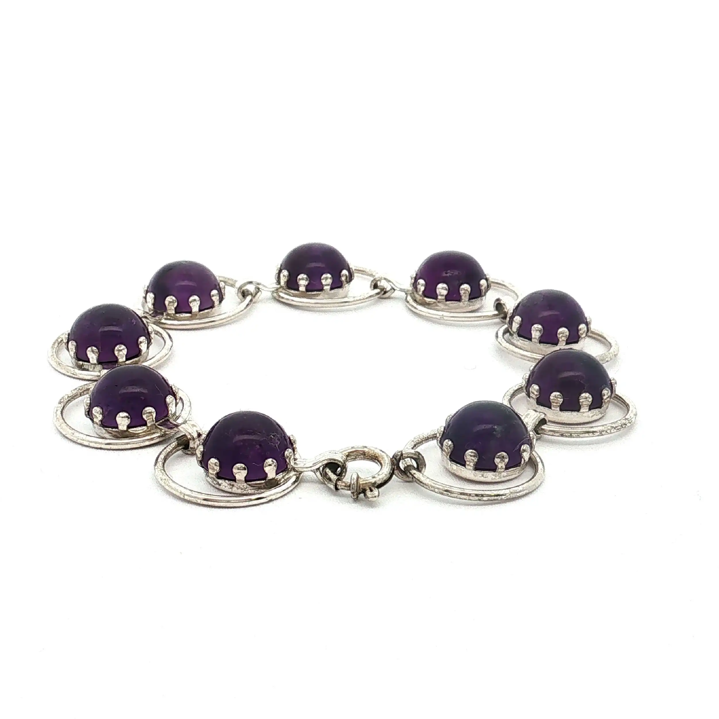 Armband Silber mit Amethyst