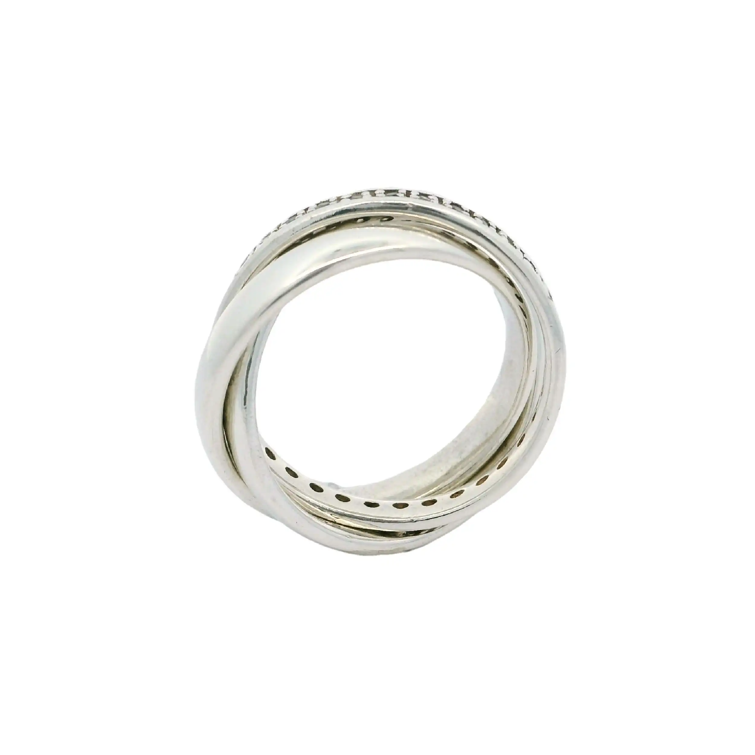 Rollring Silber mit Zirkonia Esprit Rollring Silber mit Zirkonia Esprit