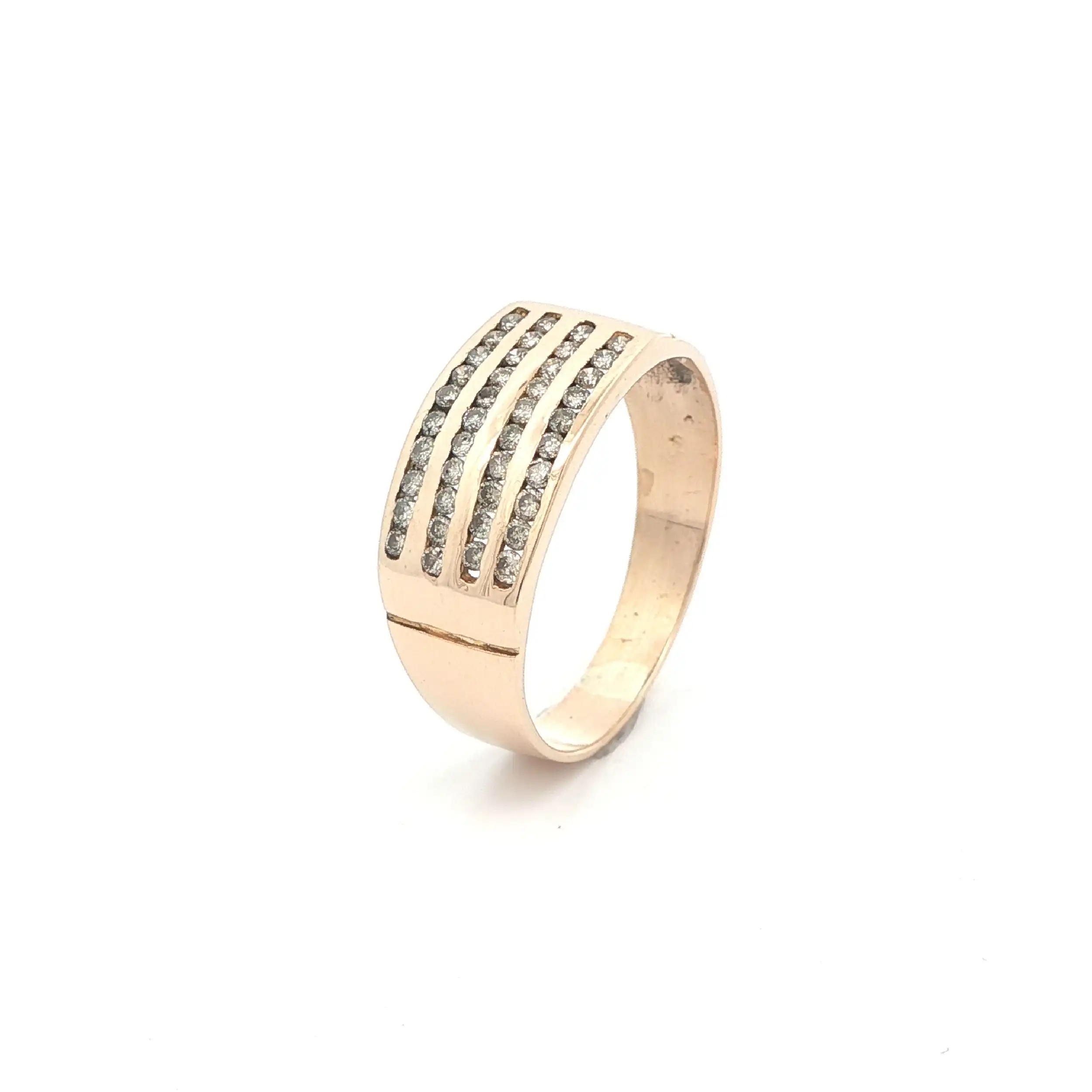 Ring Gelbgold mit Zirkonia Ring Gelbgold mit Zirkonia