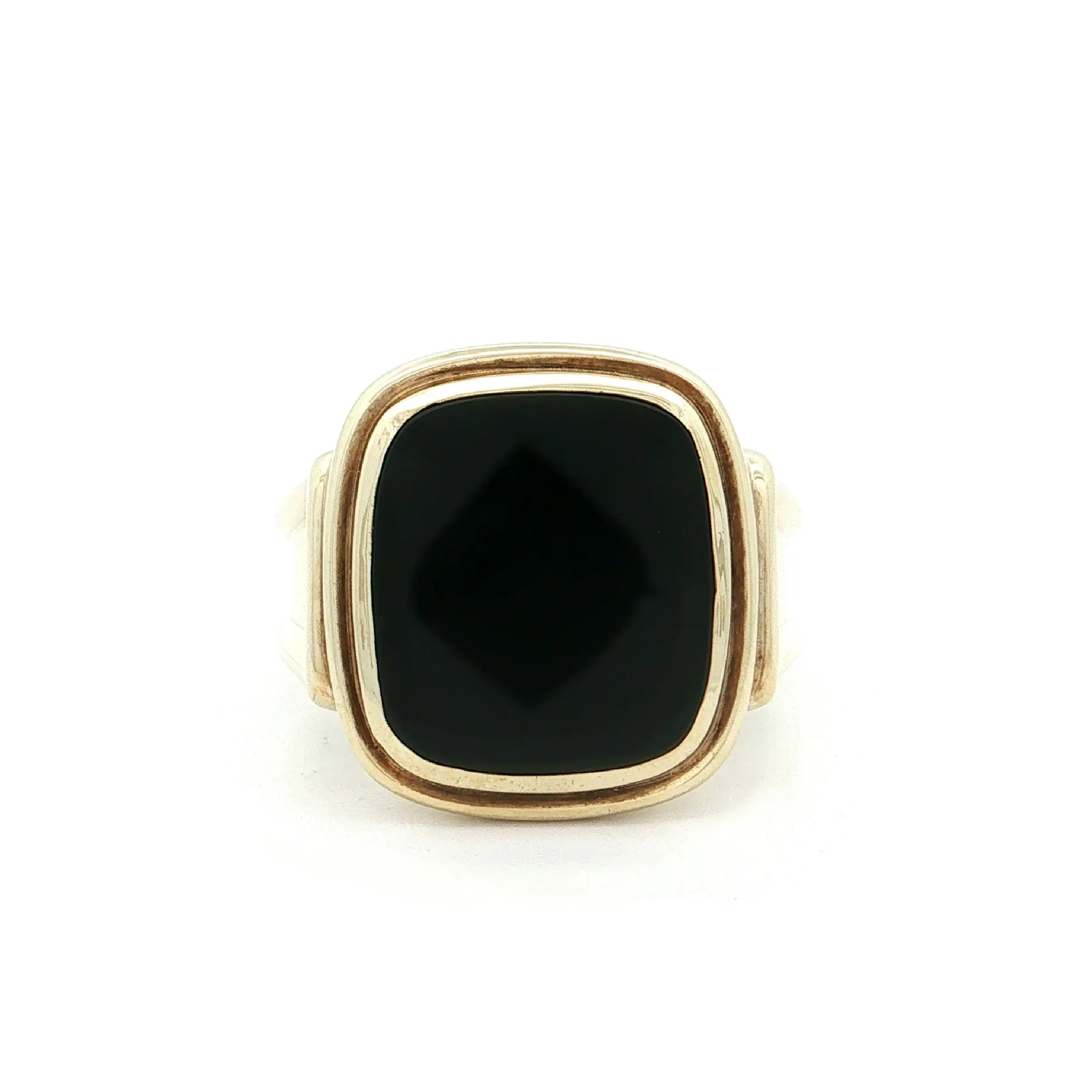 Ring Gelbgold mit Onyx Ring Gelbgold mit Onyx