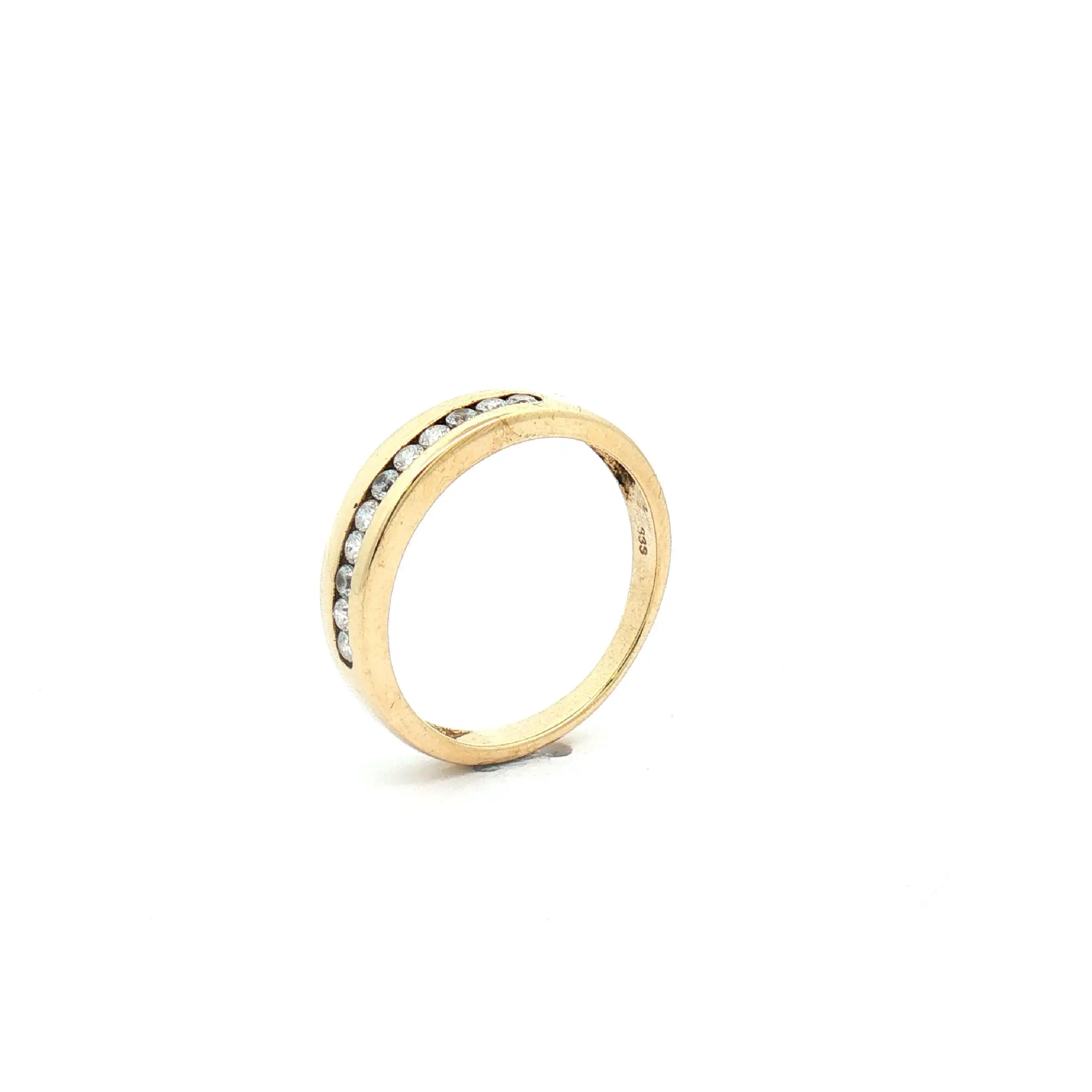Ring Gelbgold mit Zirkonia Ring Gelbgold mit Zirkonia