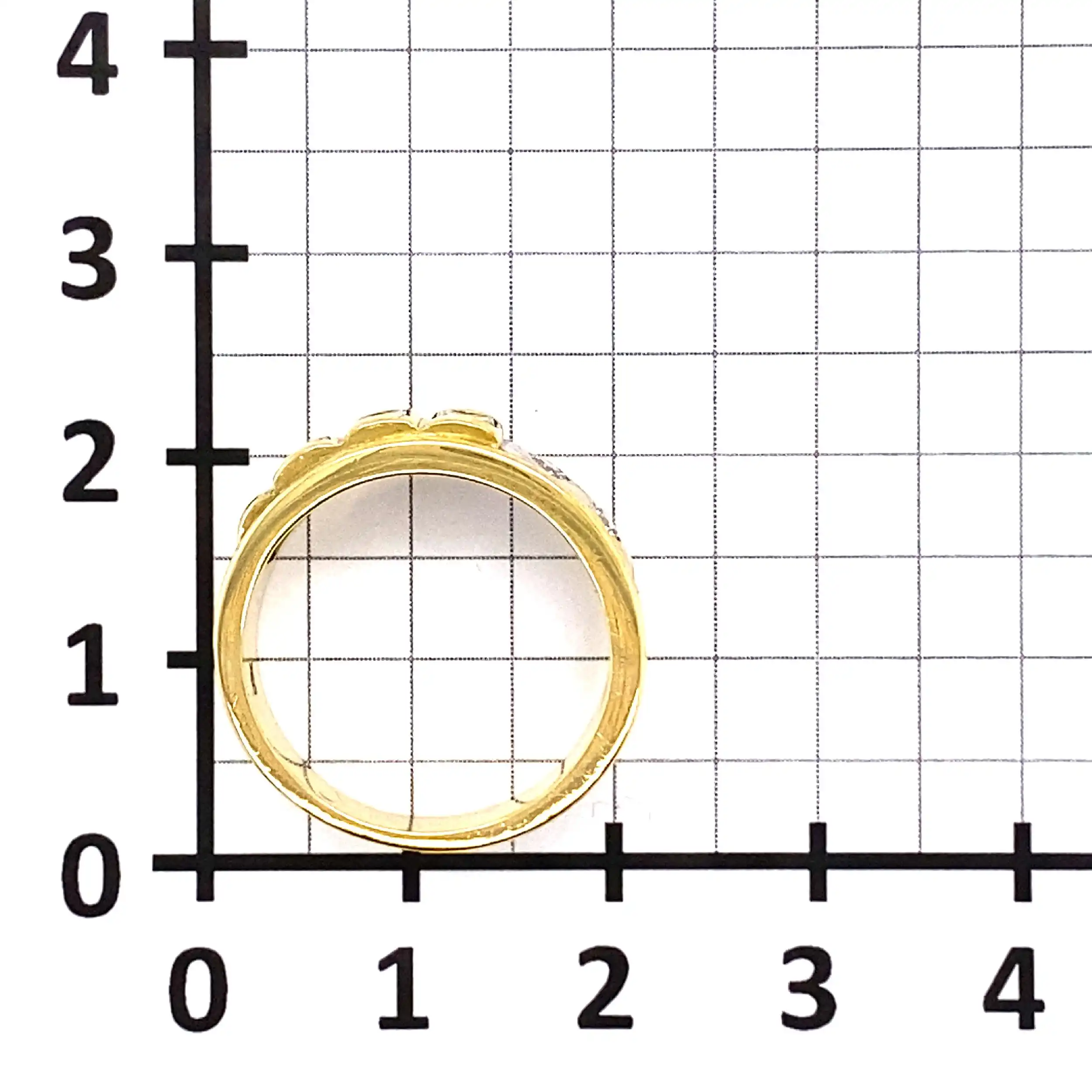 Ring Bicolor mit Brillanten