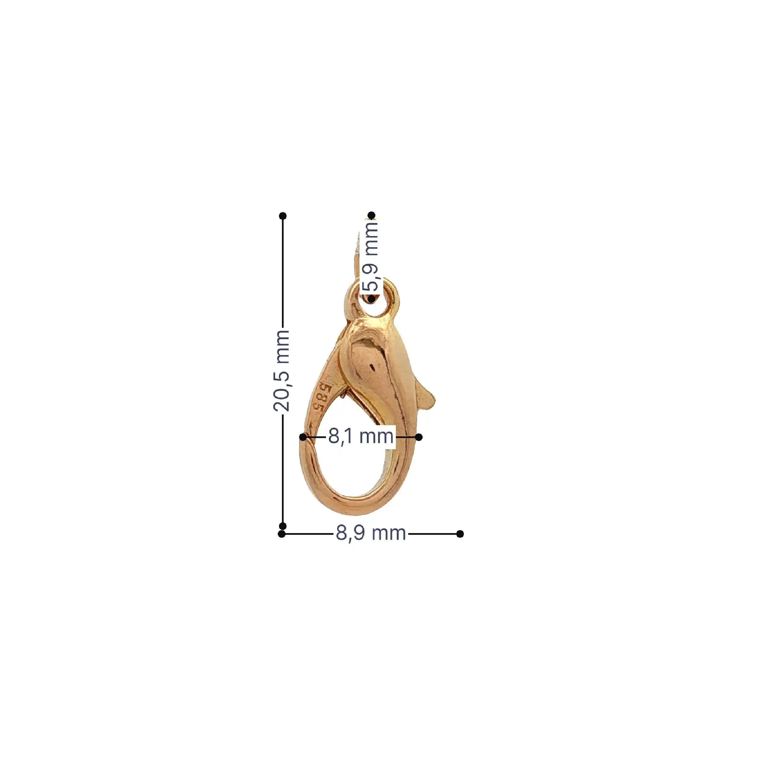 Karabiner Gelbgold Karabiner Gelbgold