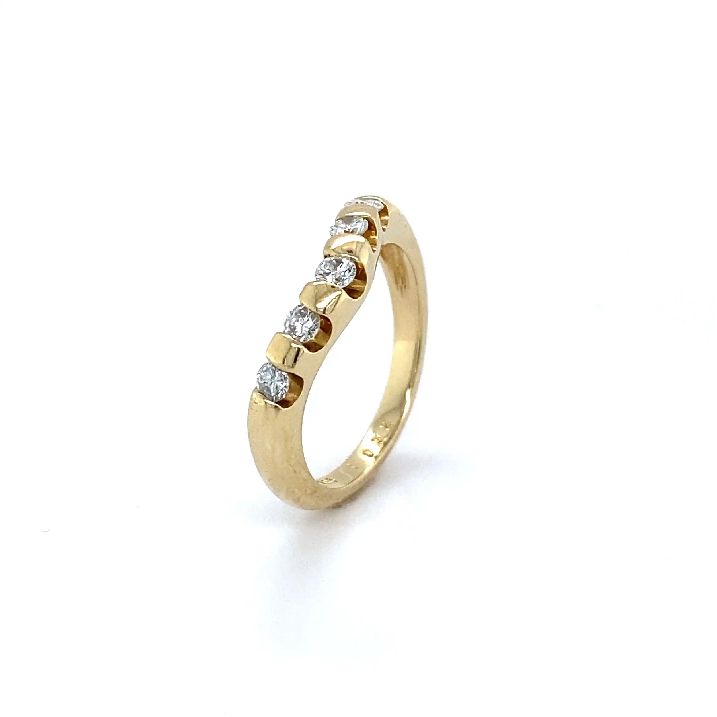 Ring Gelbgold mit Brillanten Ring Gelbgold mit Brillanten