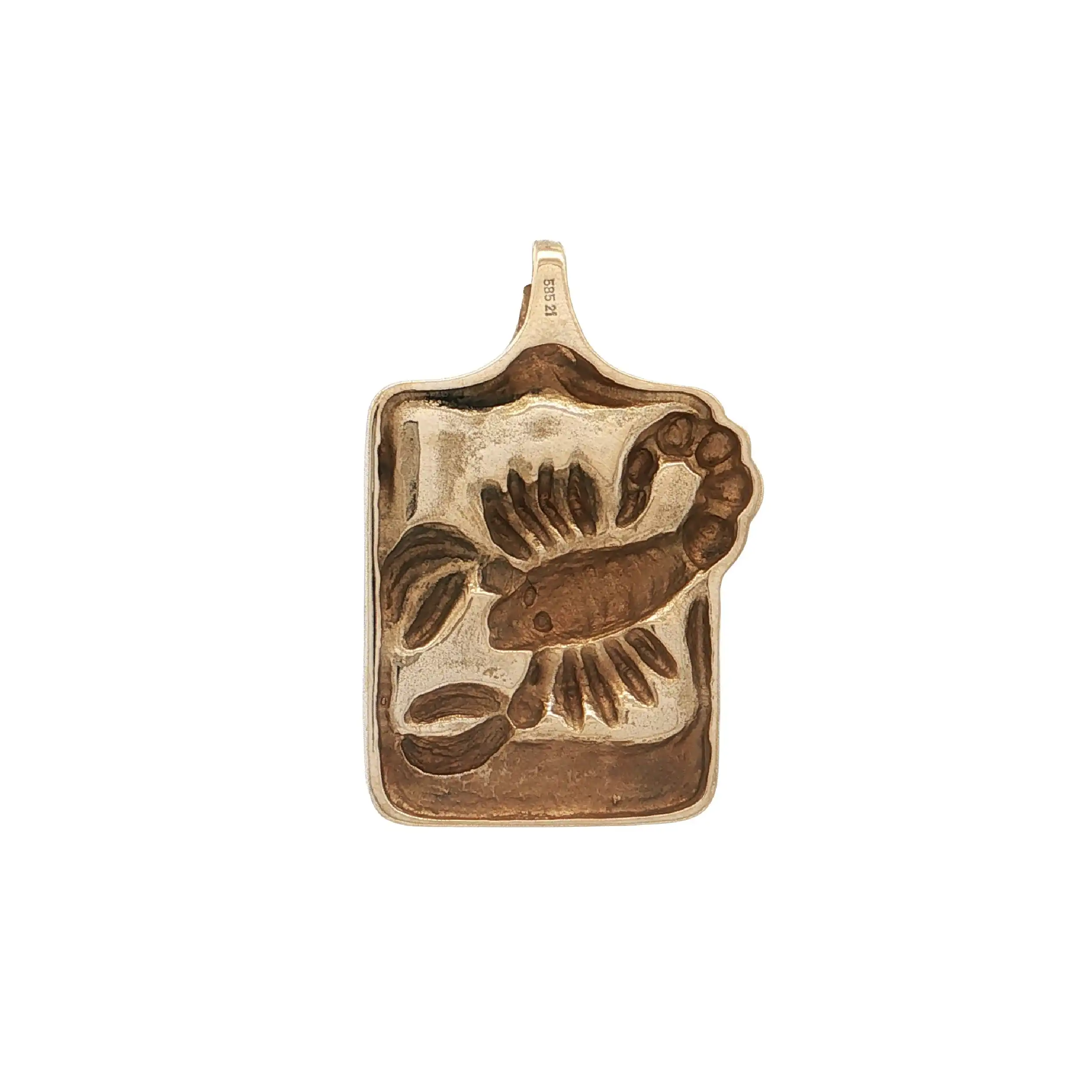 Anhänger Gelbgold "Skorpion"
