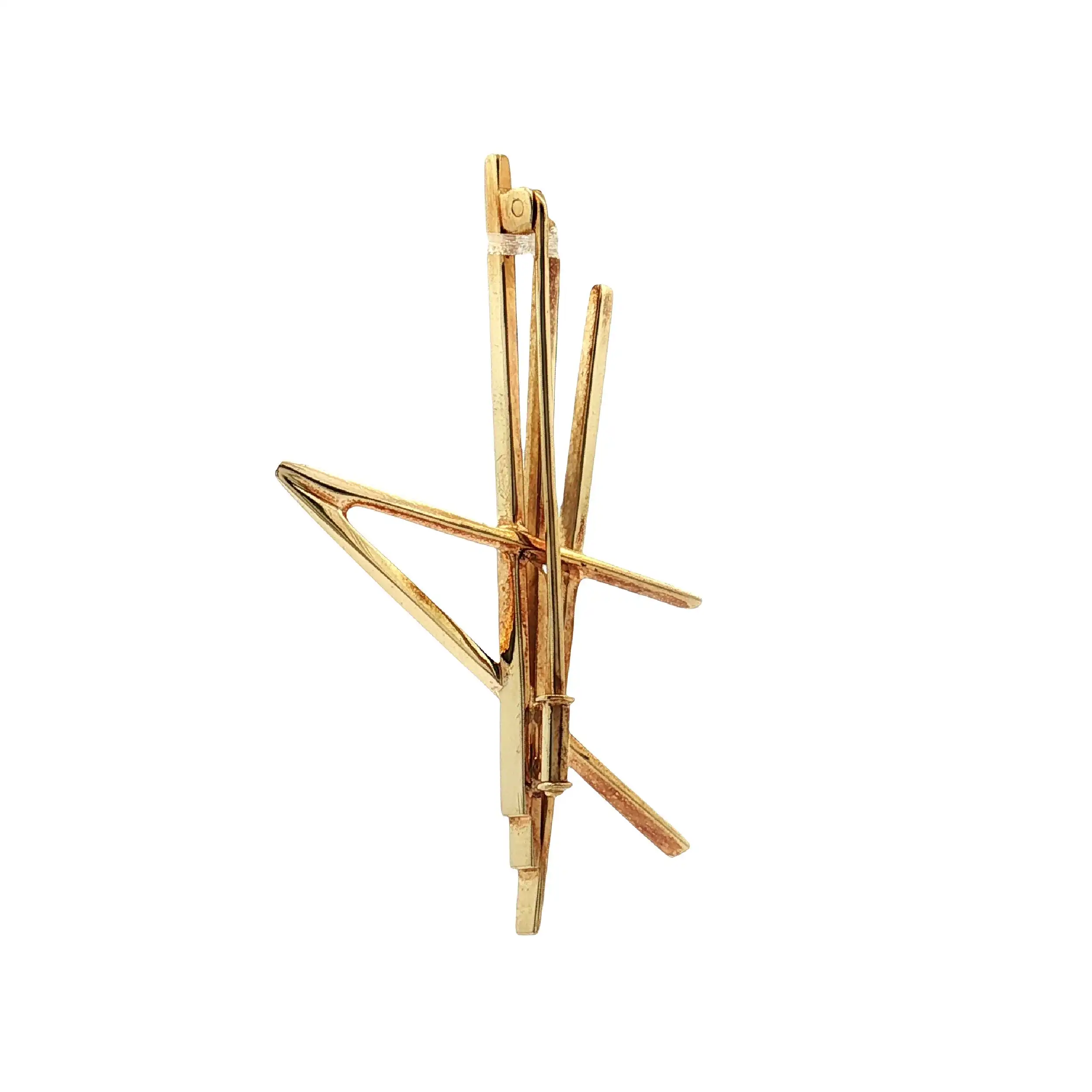 Brosche Gelbgold Brosche Gelbgold