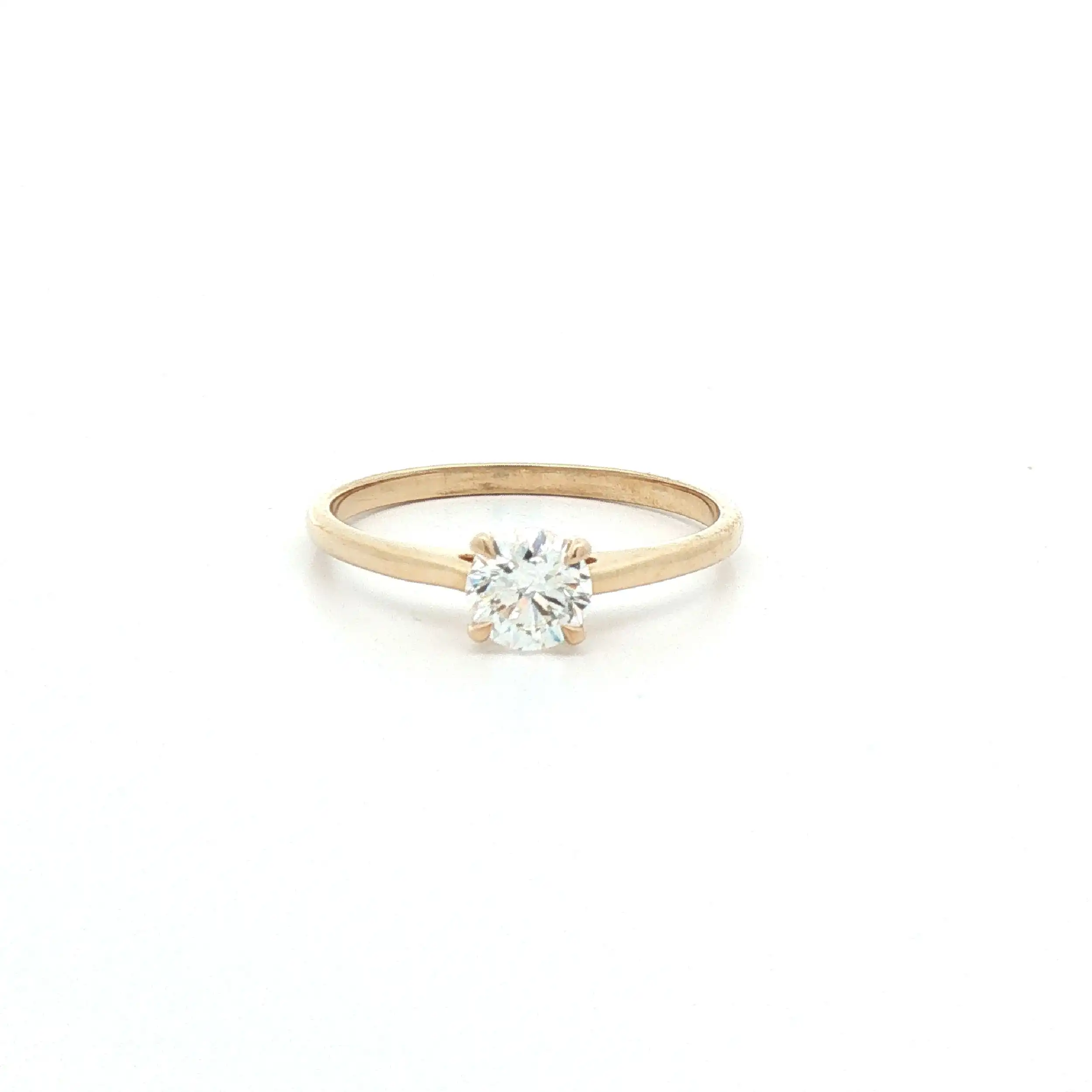 Ring Gelbgold Christ mit Brillant Ring Gelbgold Christ mit Brillant